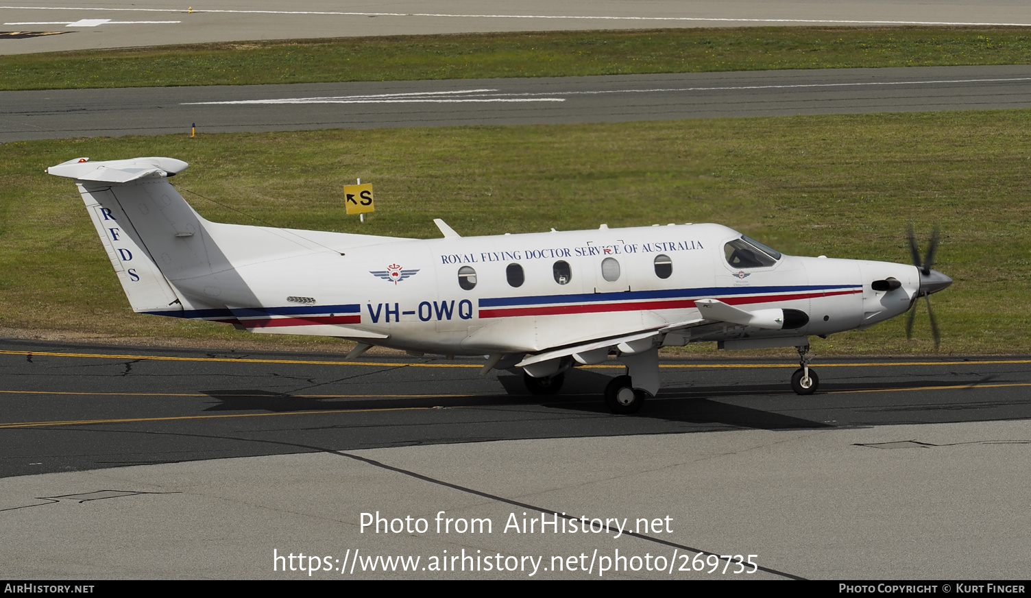 Aircraft Photo of VH-OWQ | Pilatus PC-12NG (PC-12/47E) | Royal Flying Doctor Service - RFDS | AirHistory.net #269735