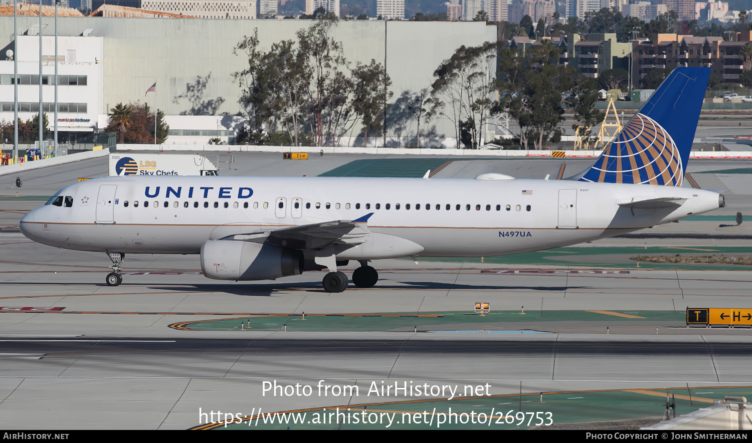 Aircraft Photo of N497UA | Airbus A320-232 | United Airlines | AirHistory.net #269753