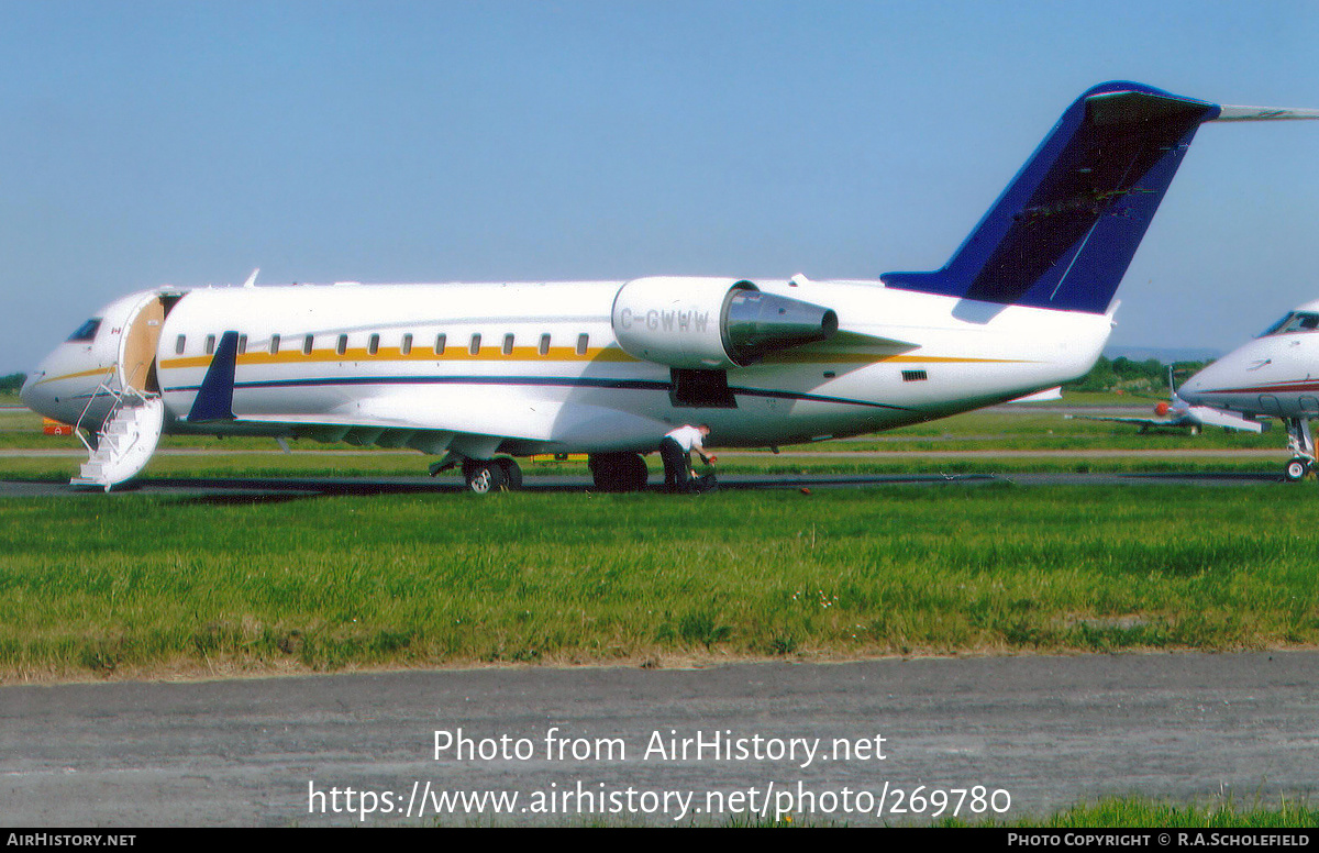 Aircraft Photo of C-GWWW | Bombardier Challenger 850 (CRJ-200SE/CL-600-2B19) | AirHistory.net #269780