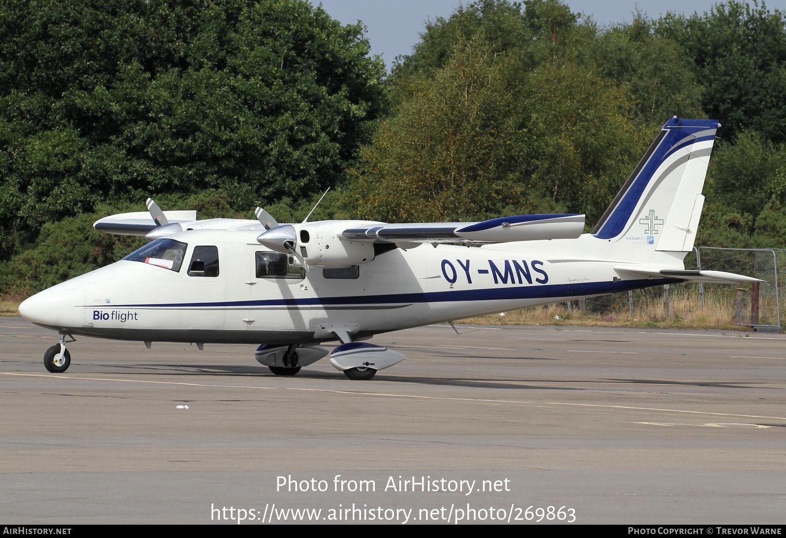 Aircraft Photo of OY-MNS | Vulcanair P-68C | Bioflight | AirHistory.net #269863