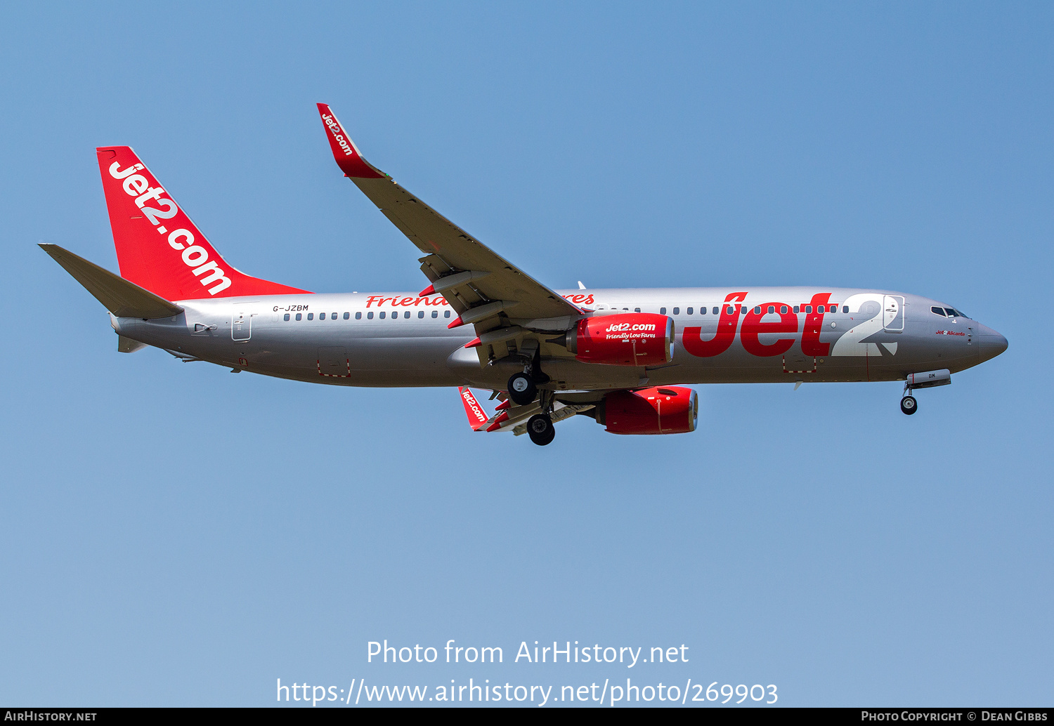 Aircraft Photo of G-JZBM | Boeing 737-800 | Jet2 | AirHistory.net #269903