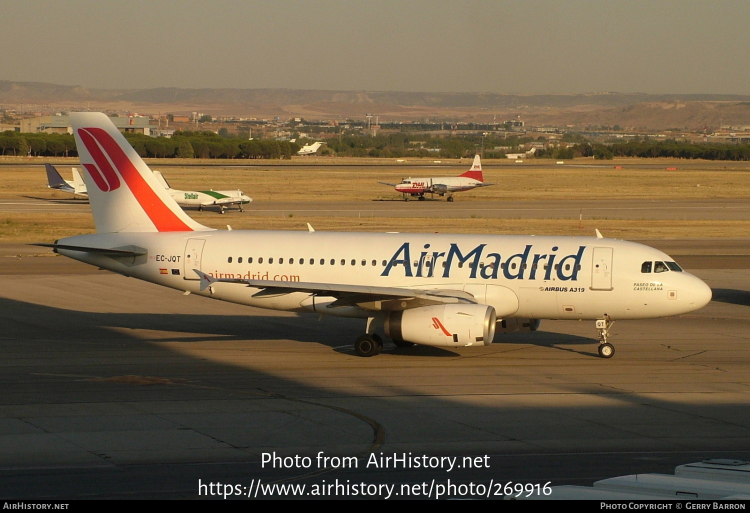 Aircraft Photo of EC-JQT | Airbus A319-132 | Air Madrid | AirHistory.net #269916