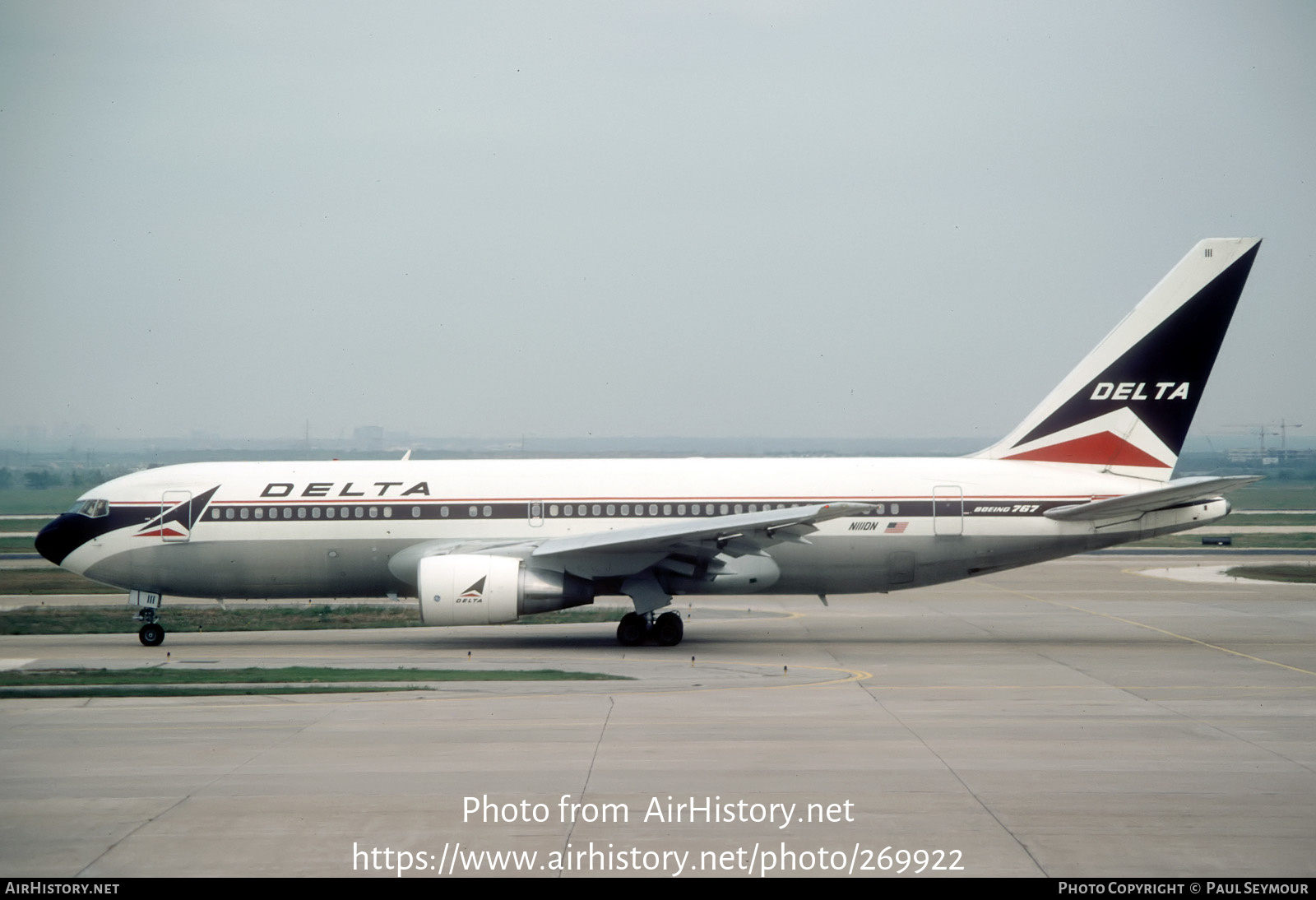 Aircraft Photo of N111DN | Boeing 767-232 | Delta Air Lines | AirHistory.net #269922