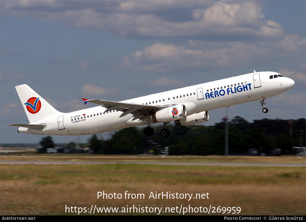 Aircraft Photo of D-ARFB | Airbus A321-231 | Aero Flight | AirHistory.net #269959