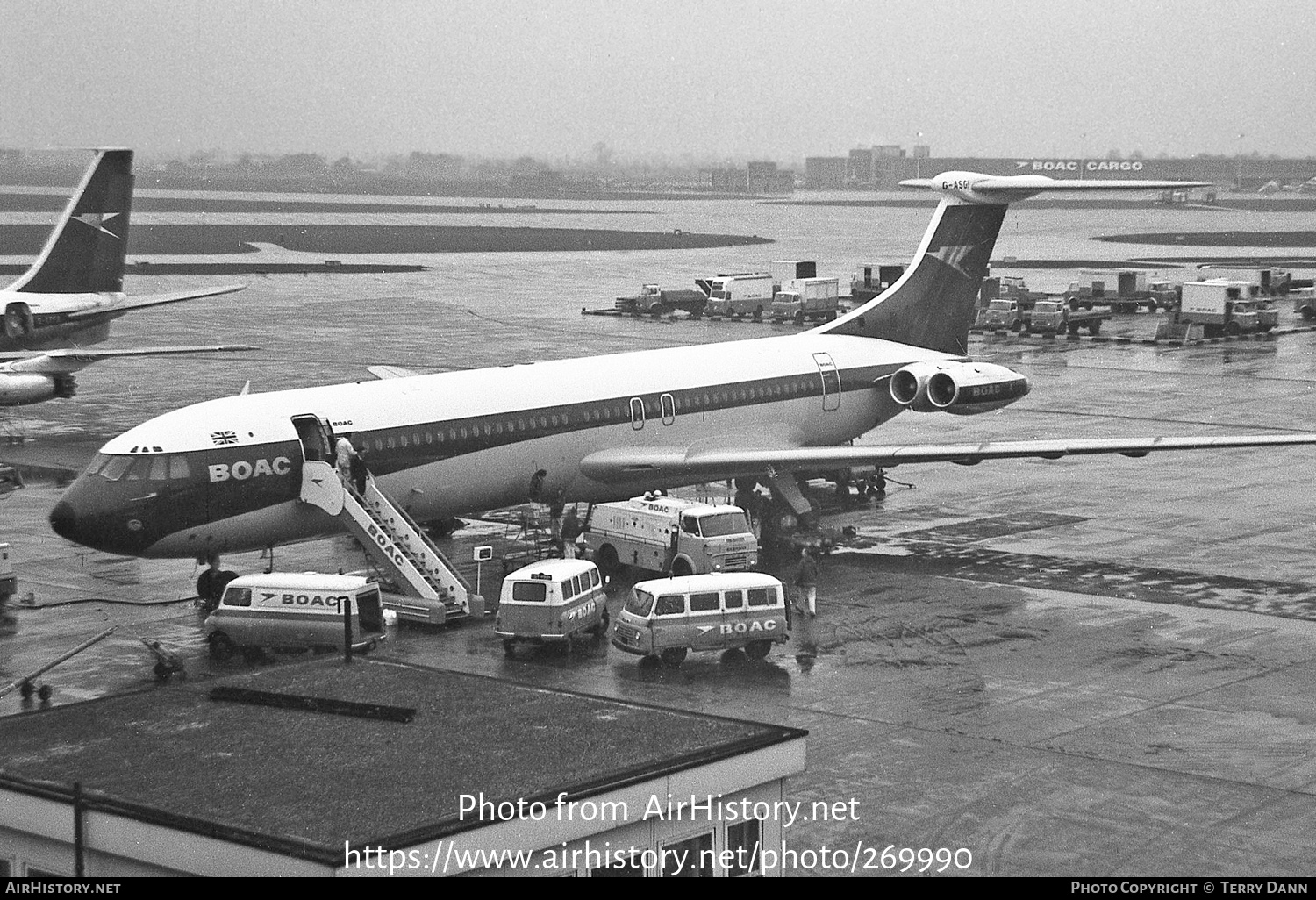 Aircraft Photo of G-ASGI | Vickers Super VC10 Srs1151 | BOAC - British Overseas Airways Corporation | AirHistory.net #269990