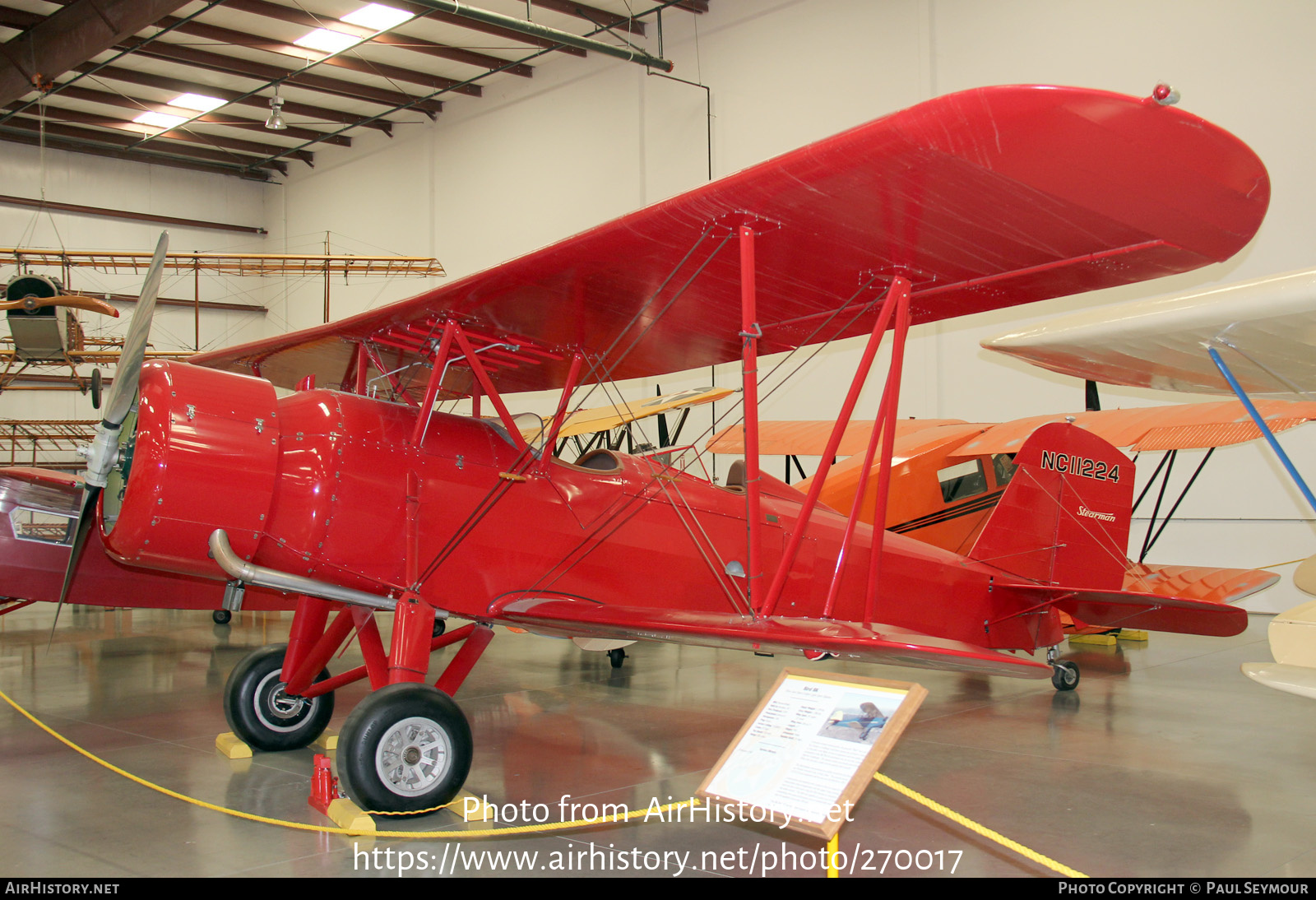 Aircraft Photo of N11224 / NC11224 | Stearman 4-E Junior Speedmail | AirHistory.net #270017