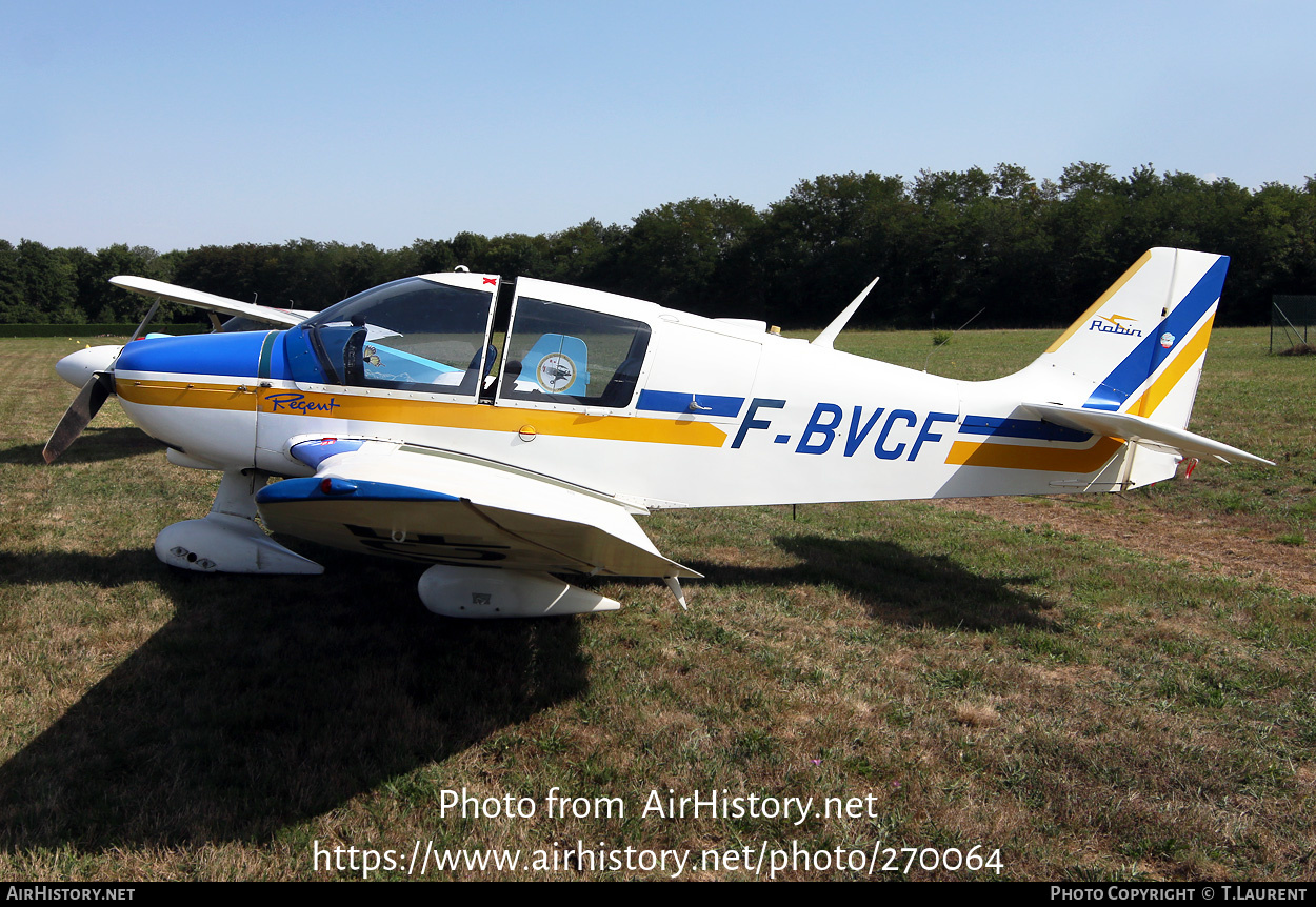 Aircraft Photo of F-BVCF | Robin DR-400-180 Regent | AirHistory.net #270064