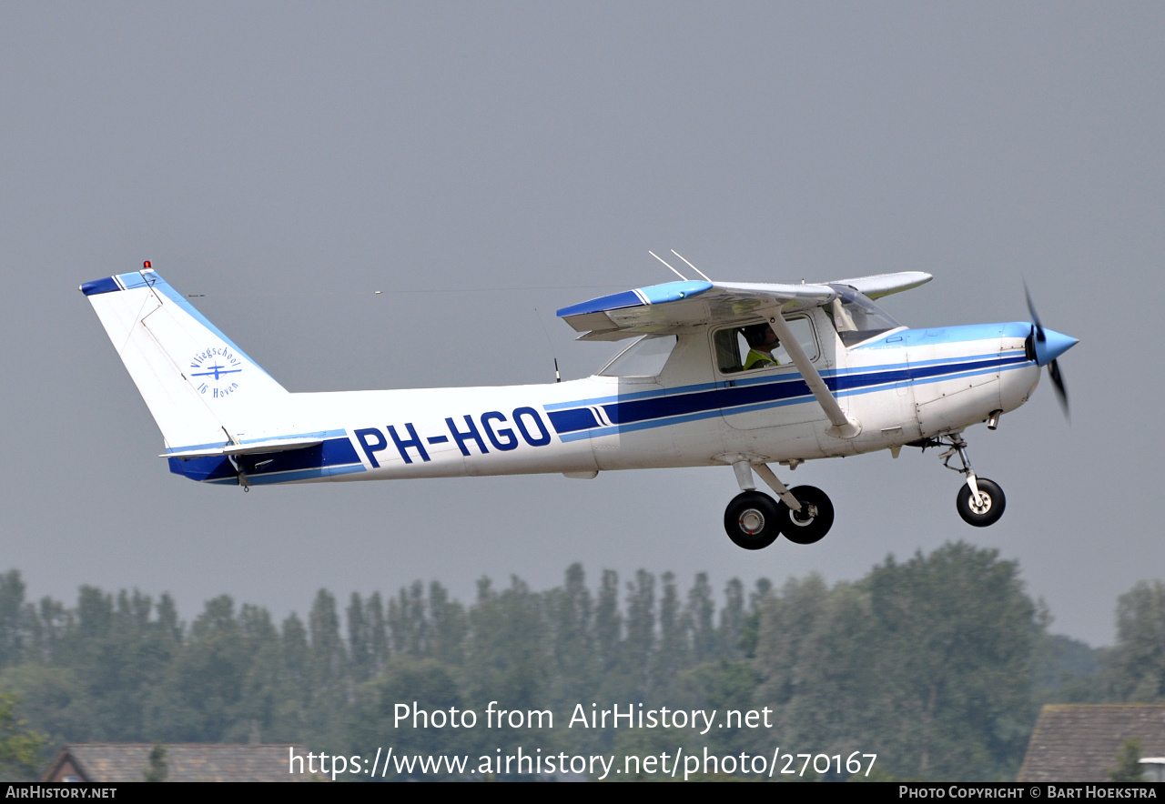 Aircraft Photo of PH-HGO | Reims F152 | Vliegschool 16 Hoven | AirHistory.net #270167