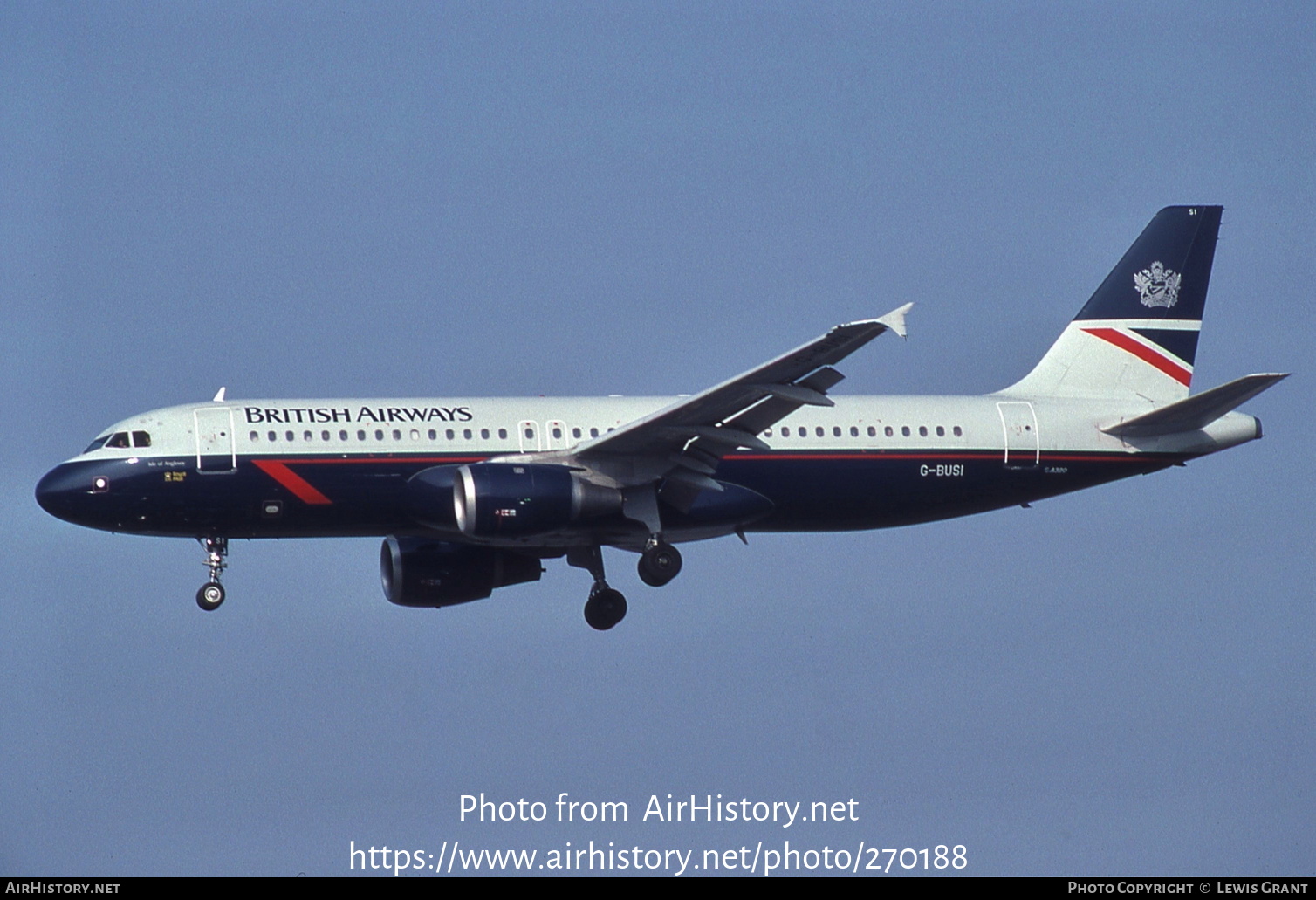 Aircraft Photo of G-BUSI | Airbus A320-211 | British Airways | AirHistory.net #270188