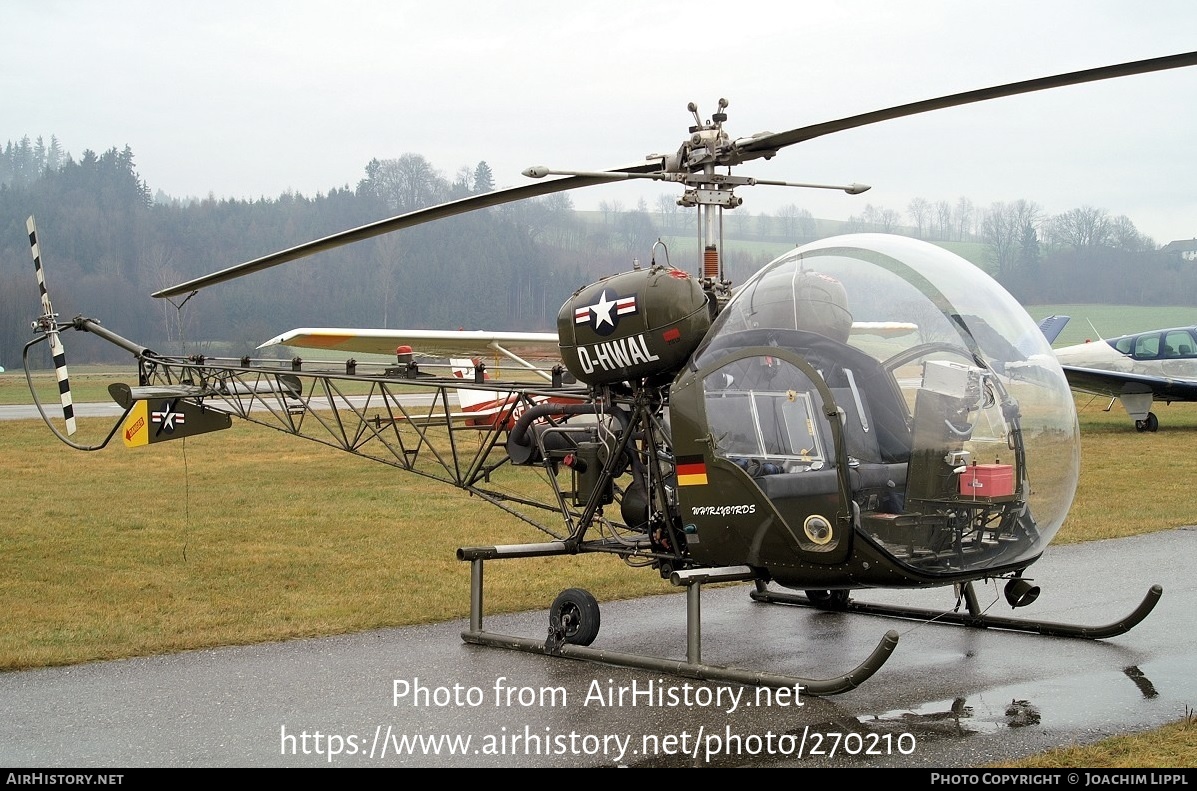 Aircraft Photo of D-HWAL | Agusta AB-47G-4A | USA - Air Force | AirHistory.net #270210