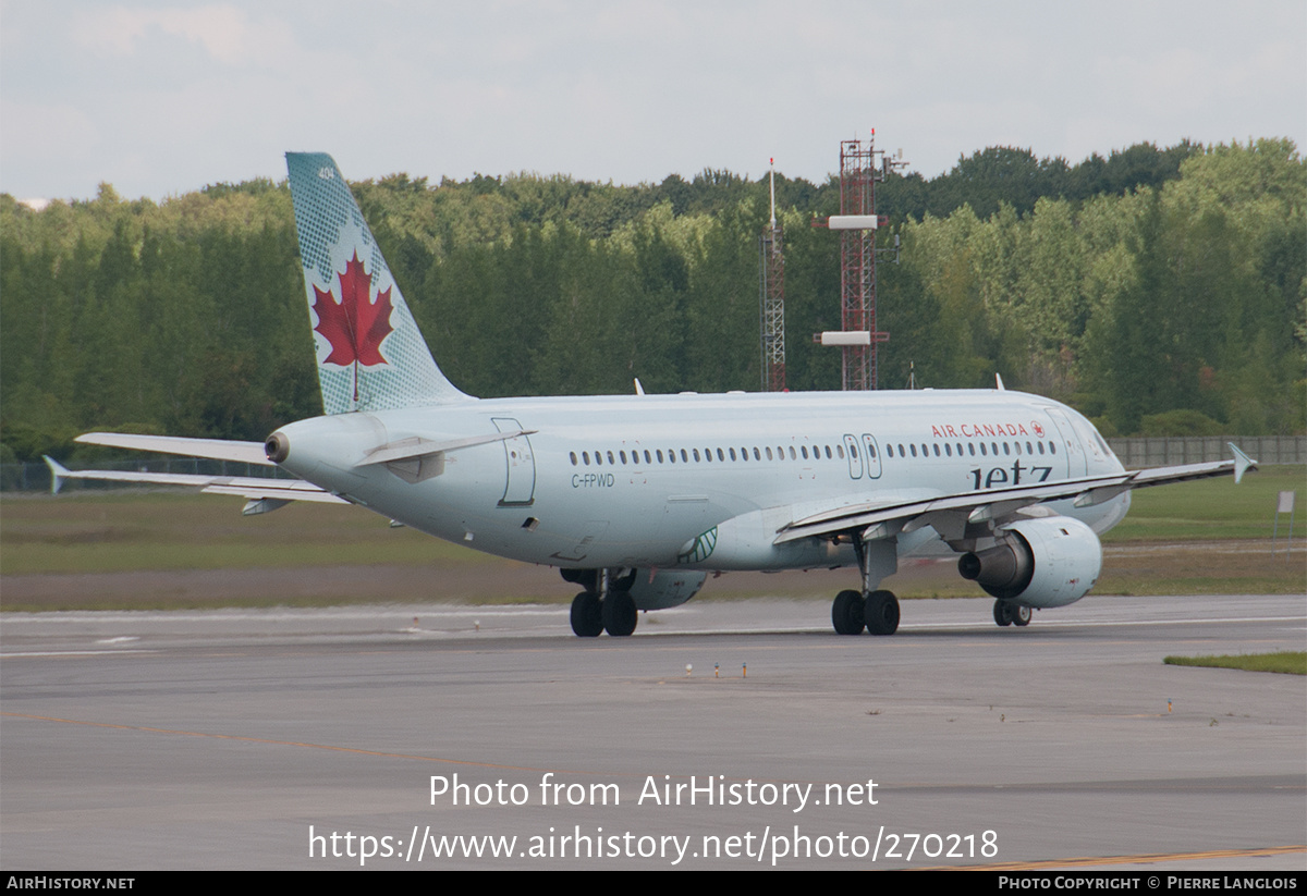 Aircraft Photo of C-FPWD | Airbus A320-211 | Air Canada Jetz | AirHistory.net #270218