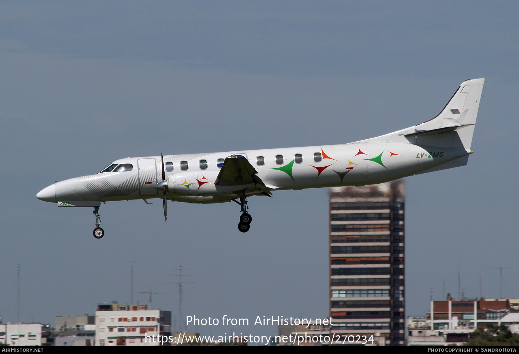 Aircraft Photo of LV-ZMG | Fairchild Swearingen SA-227AC Metro III | Baires Fly | AirHistory.net #270234