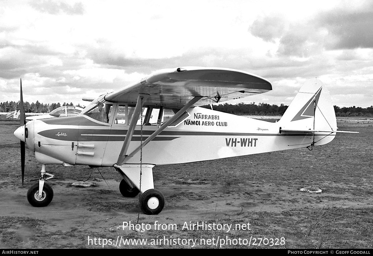 Aircraft Photo of VH-WHT | Piper PA-22-108 Colt | Narrabri Namoi Aero Club | AirHistory.net #270328