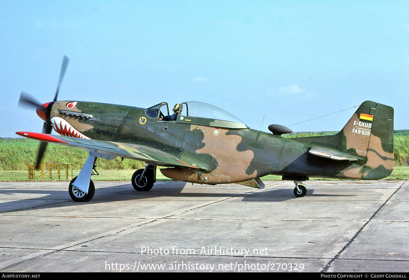 Aircraft Photo of C-GXUO / FAB-506 | North American P-51D Mustang | Bolivia - Air Force | AirHistory.net #270329