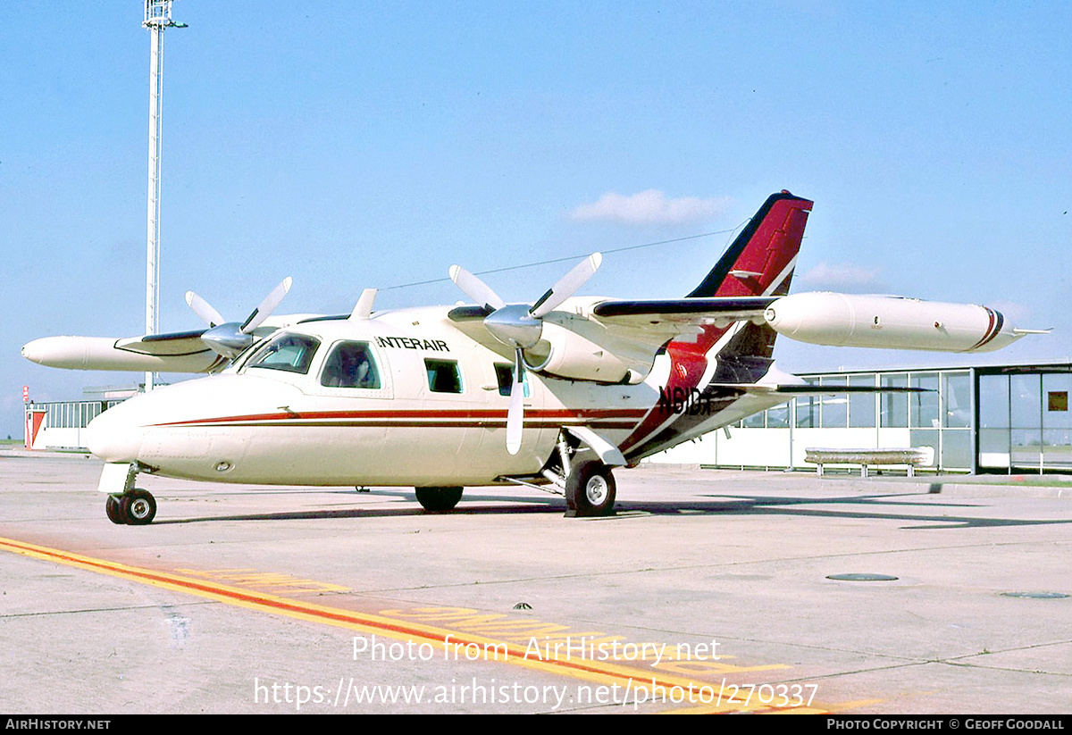 Aircraft Photo of N61DX | Mitsubishi MU-2K (MU-2B-25) | InterAir | AirHistory.net #270337