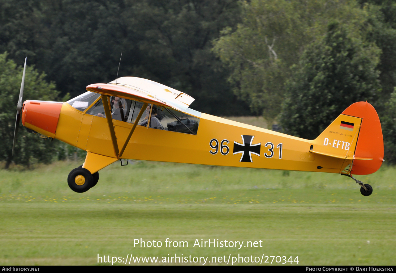 Aircraft Photo of D-EFTB / 9631 | Piper L-18C Super Cub | Germany - Air Force | AirHistory.net #270344