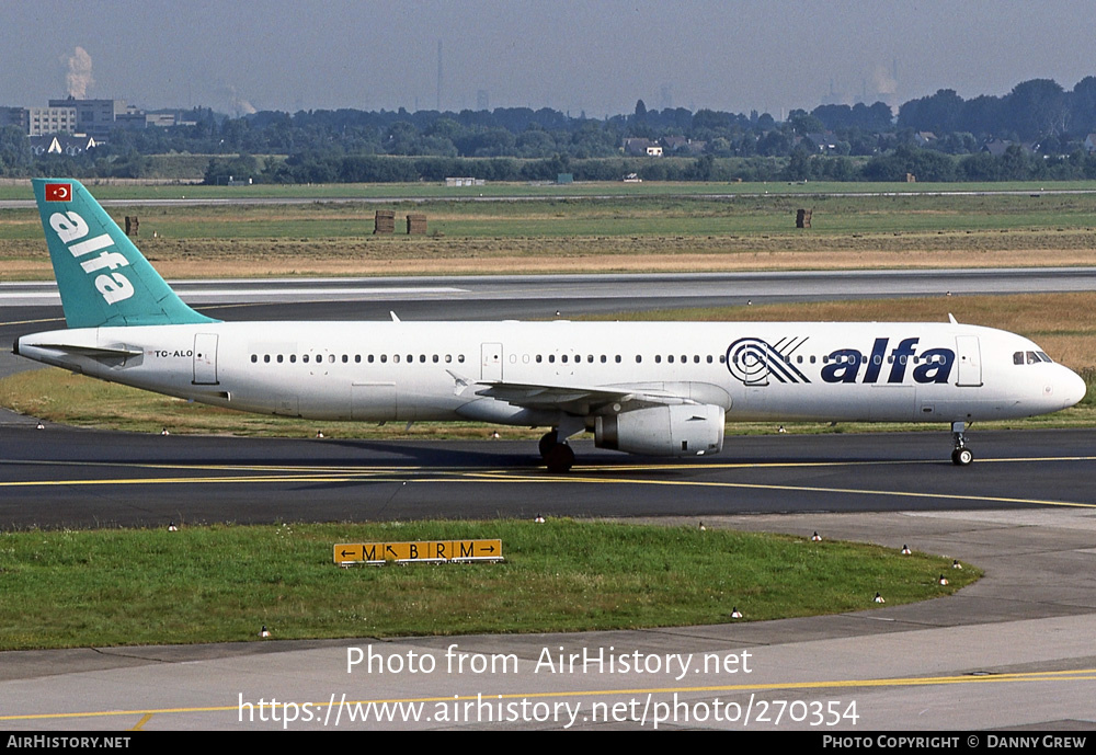 Aircraft Photo of TC-ALO | Airbus A321-131 | Air Alfa | AirHistory.net #270354