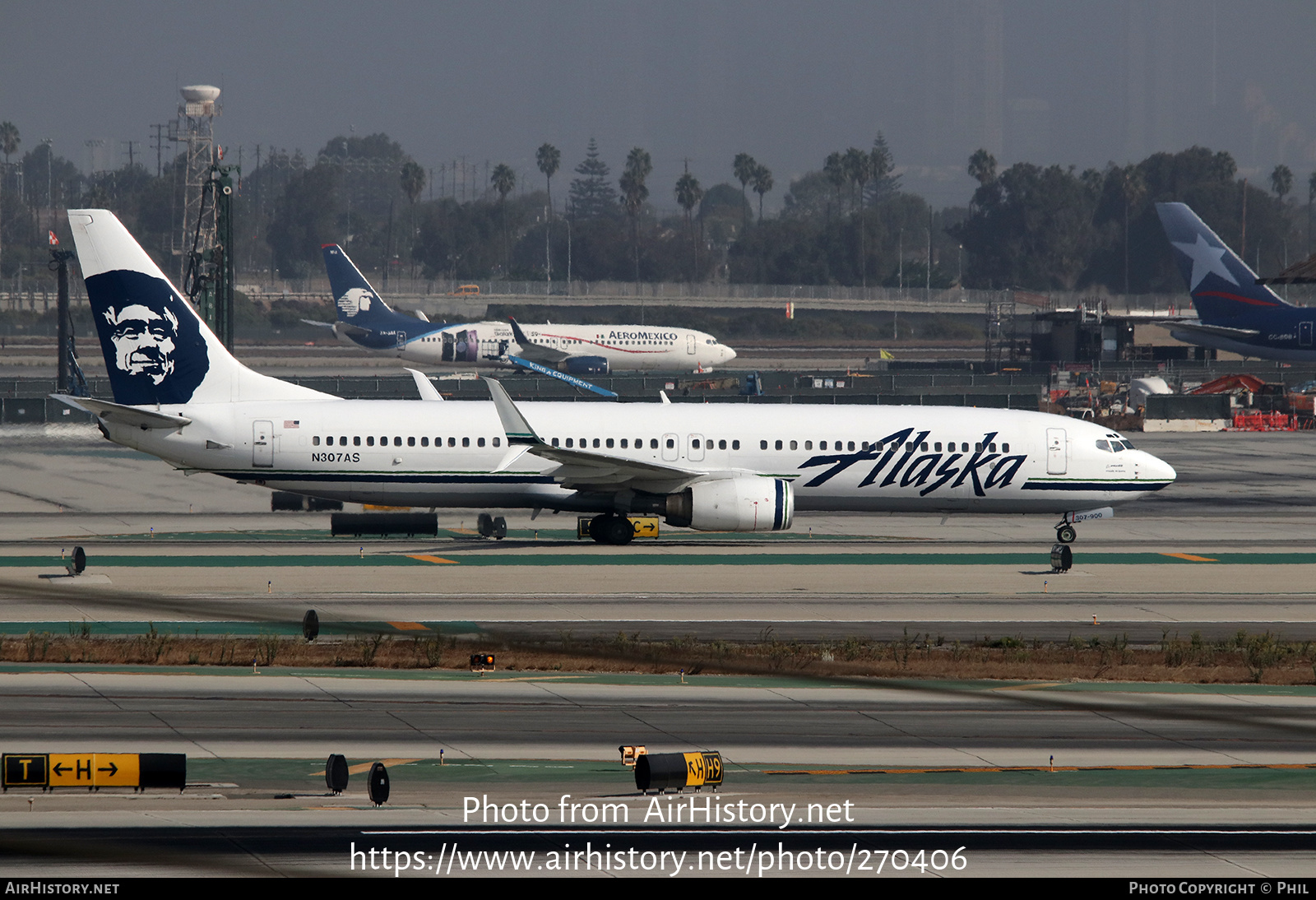 Aircraft Photo of N307AS | Boeing 737-990 | Alaska Airlines | AirHistory.net #270406