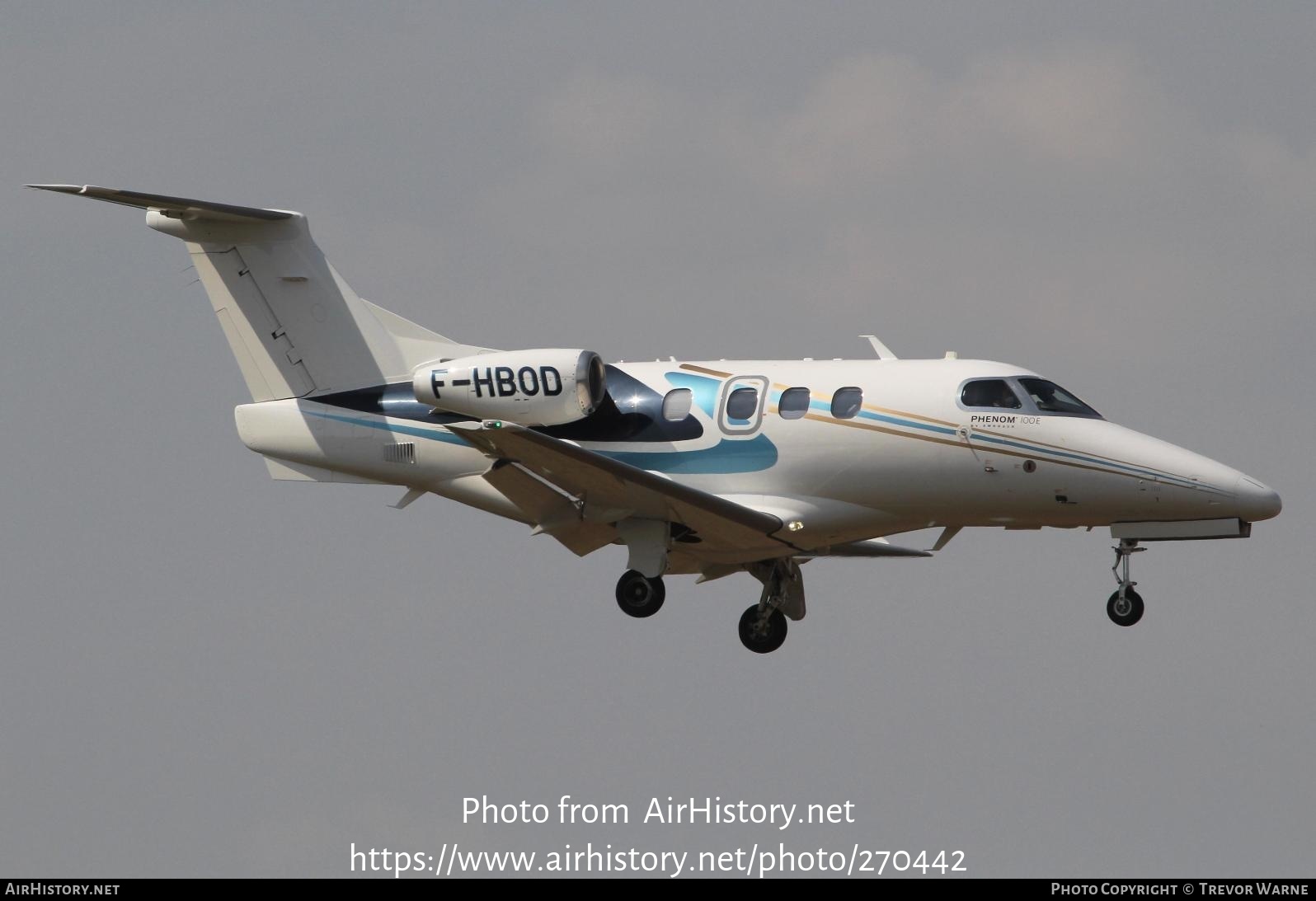 Aircraft Photo of F-HBOD | Embraer EMB-500 Phenom 100E | AirHistory.net #270442