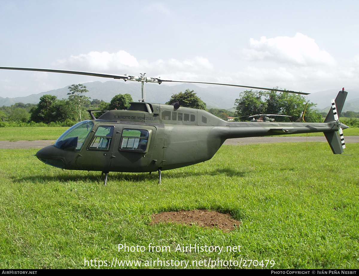 Aircraft Photo of EV-7703 | Bell 206B JetRanger II | Venezuela - Army | AirHistory.net #270479