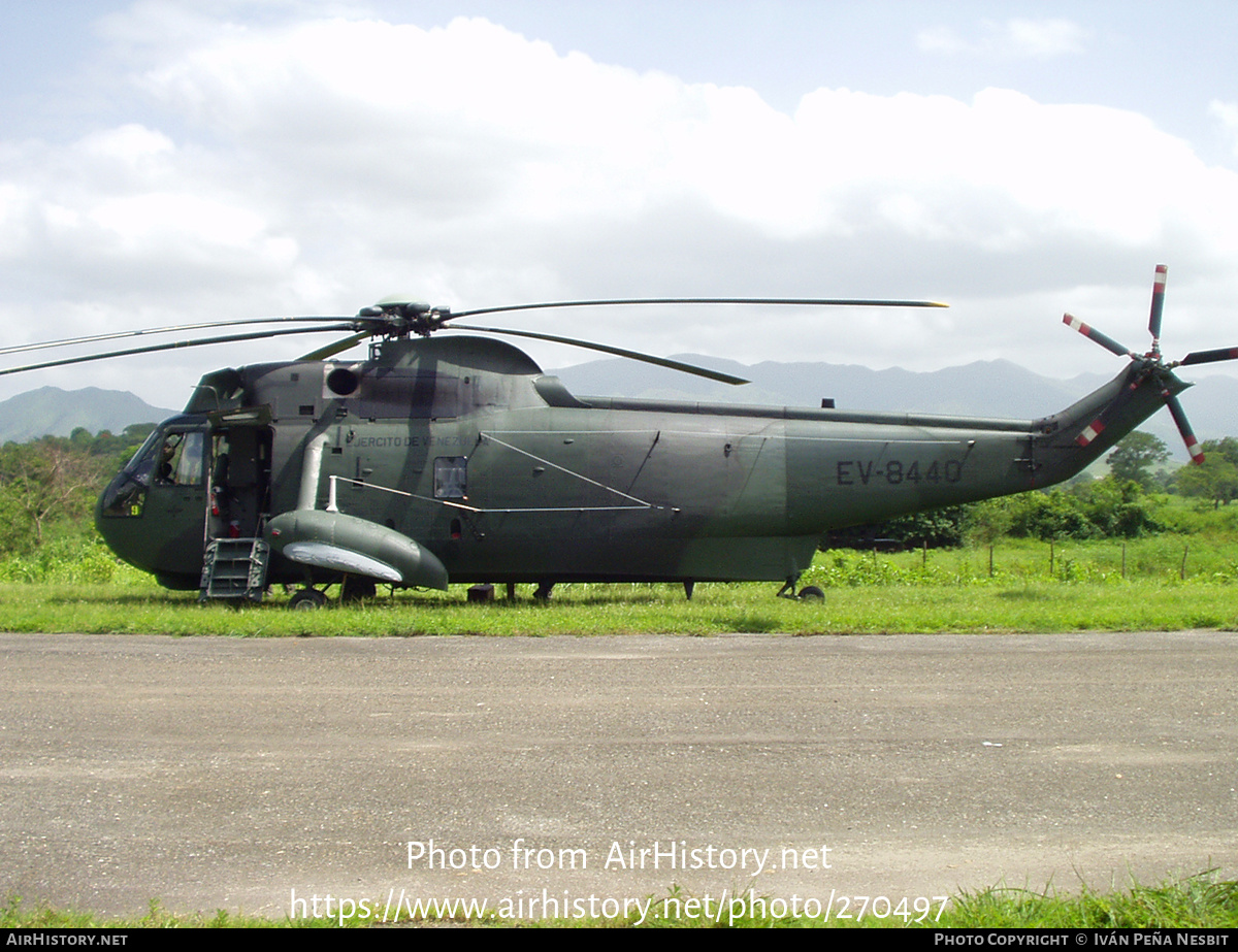 Aircraft Photo of EV-8440 | Agusta AS-61A-4 Sea King | Venezuela - Army | AirHistory.net #270497