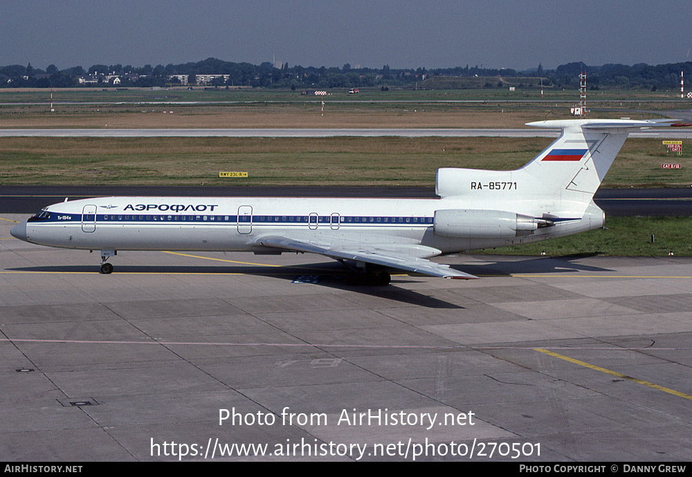 Aircraft Photo of RA-85771 | Tupolev Tu-154M | Aeroflot | AirHistory.net #270501