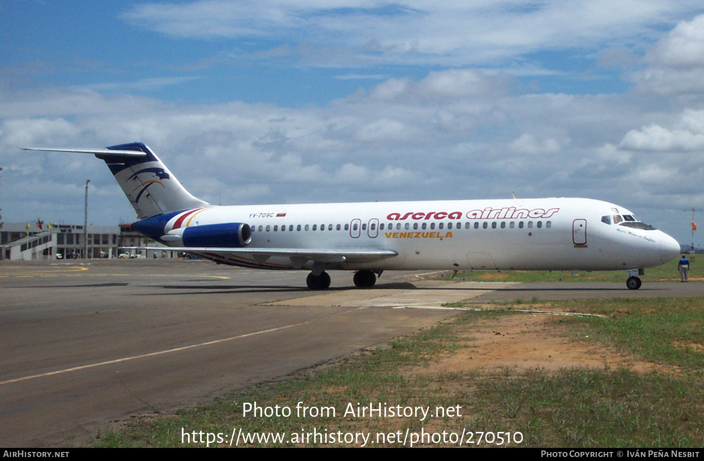 Aircraft Photo of YV-709C | McDonnell Douglas DC-9-31 | Aserca Airlines | AirHistory.net #270510