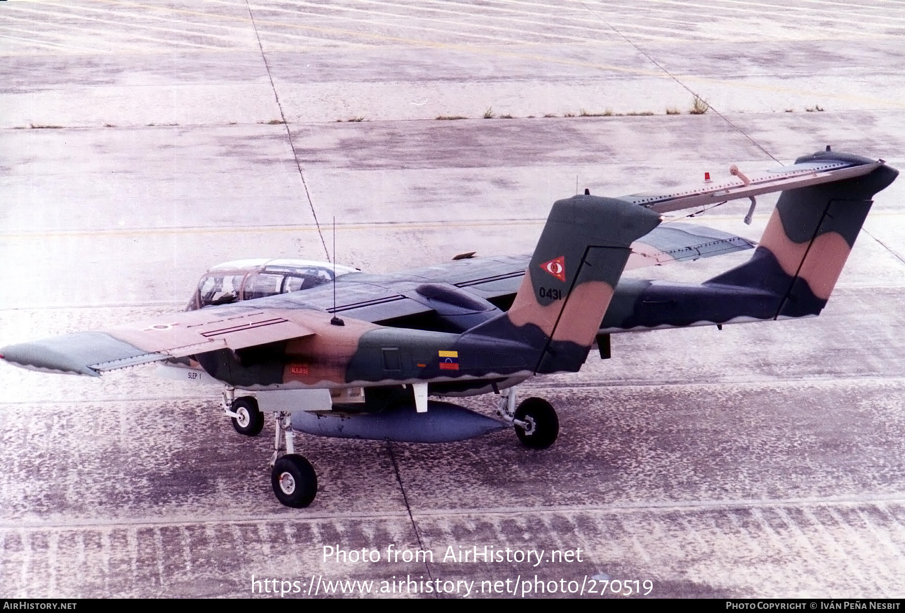 Aircraft Photo of 0431 | North American Rockwell OV-10A Bronco | Venezuela - Air Force | AirHistory.net #270519