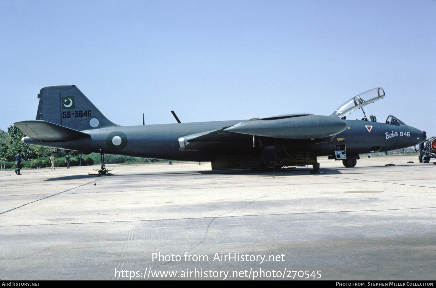 Aircraft Photo of 53-3846 | Martin B-57C Canberra | Pakistan - Air Force | AirHistory.net #270545