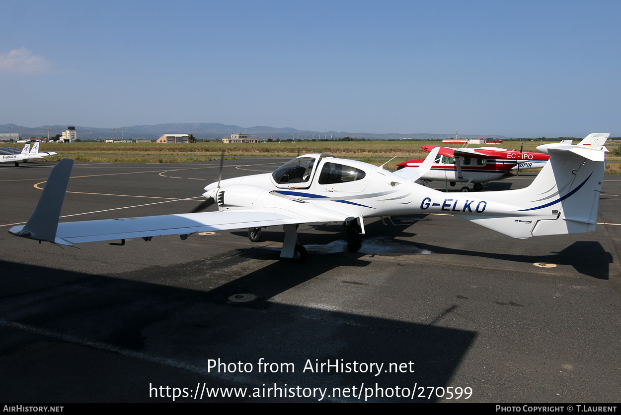 Aircraft Photo of G-ELKO | Diamond DA42 NG Twin Star | AirHistory.net #270599