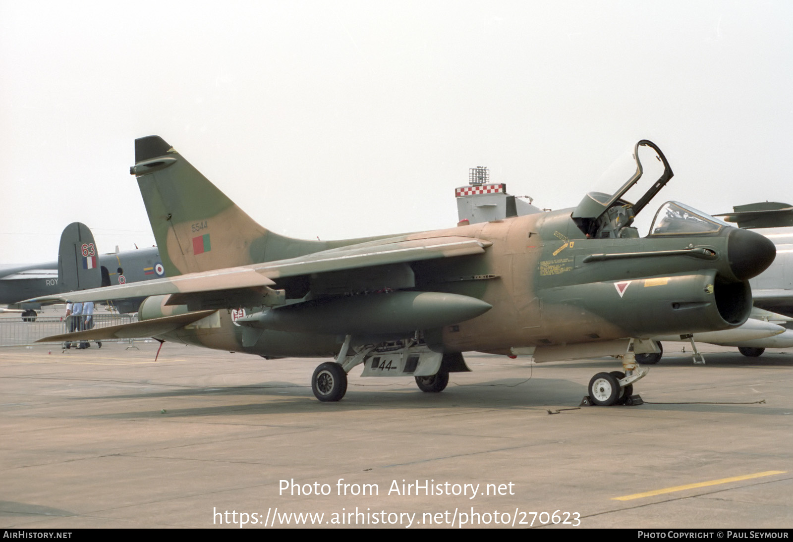 Aircraft Photo of 5544 | LTV A-7P Corsair II | Portugal - Air Force | AirHistory.net #270623