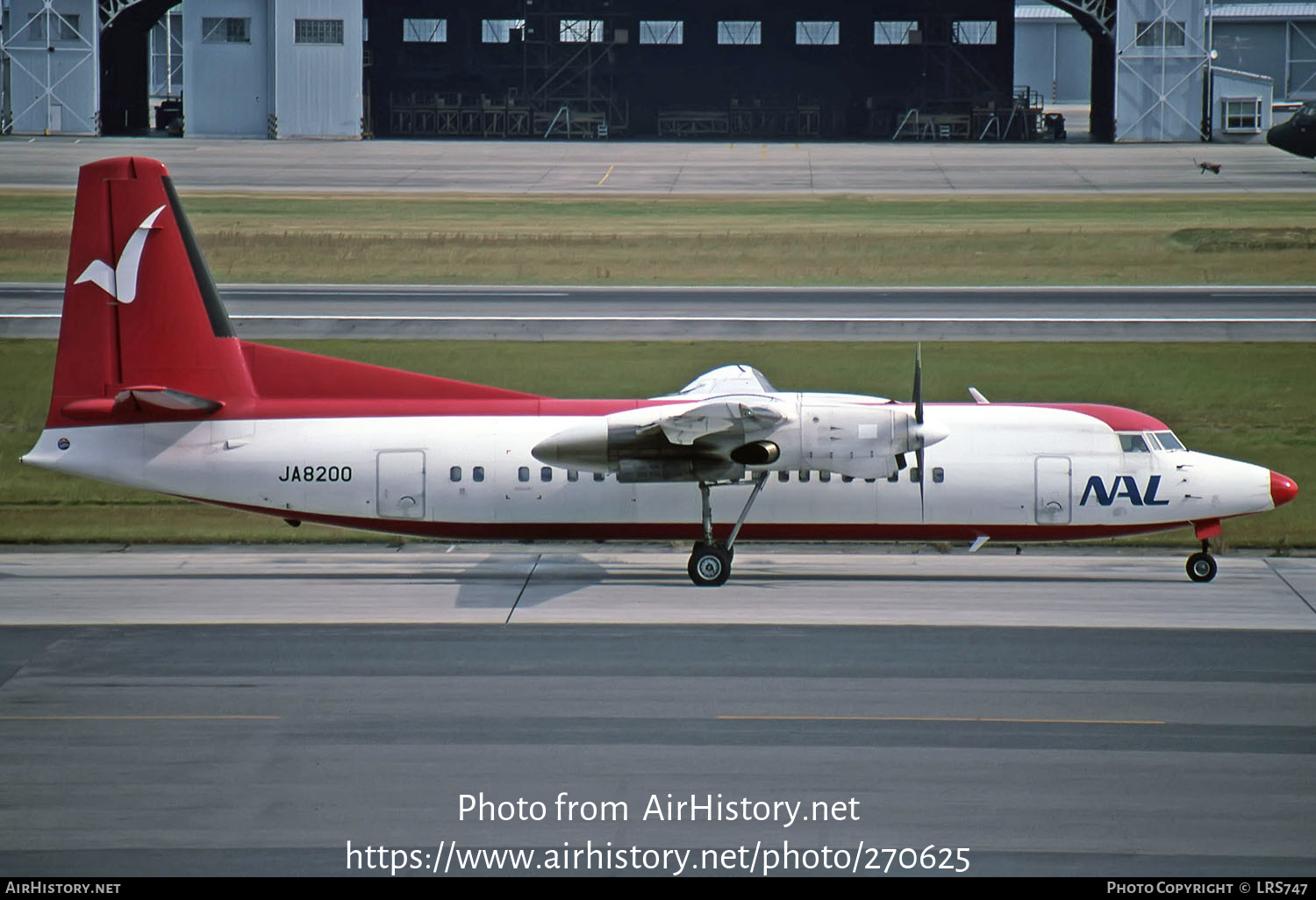 Aircraft Photo of JA8200 | Fokker 50 | NAL - Nakanihon Airlines | AirHistory.net #270625