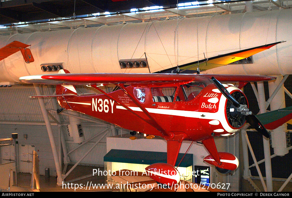 Aircraft Photo of N36Y | Monocoupe 110 Special | AirHistory.net #270627