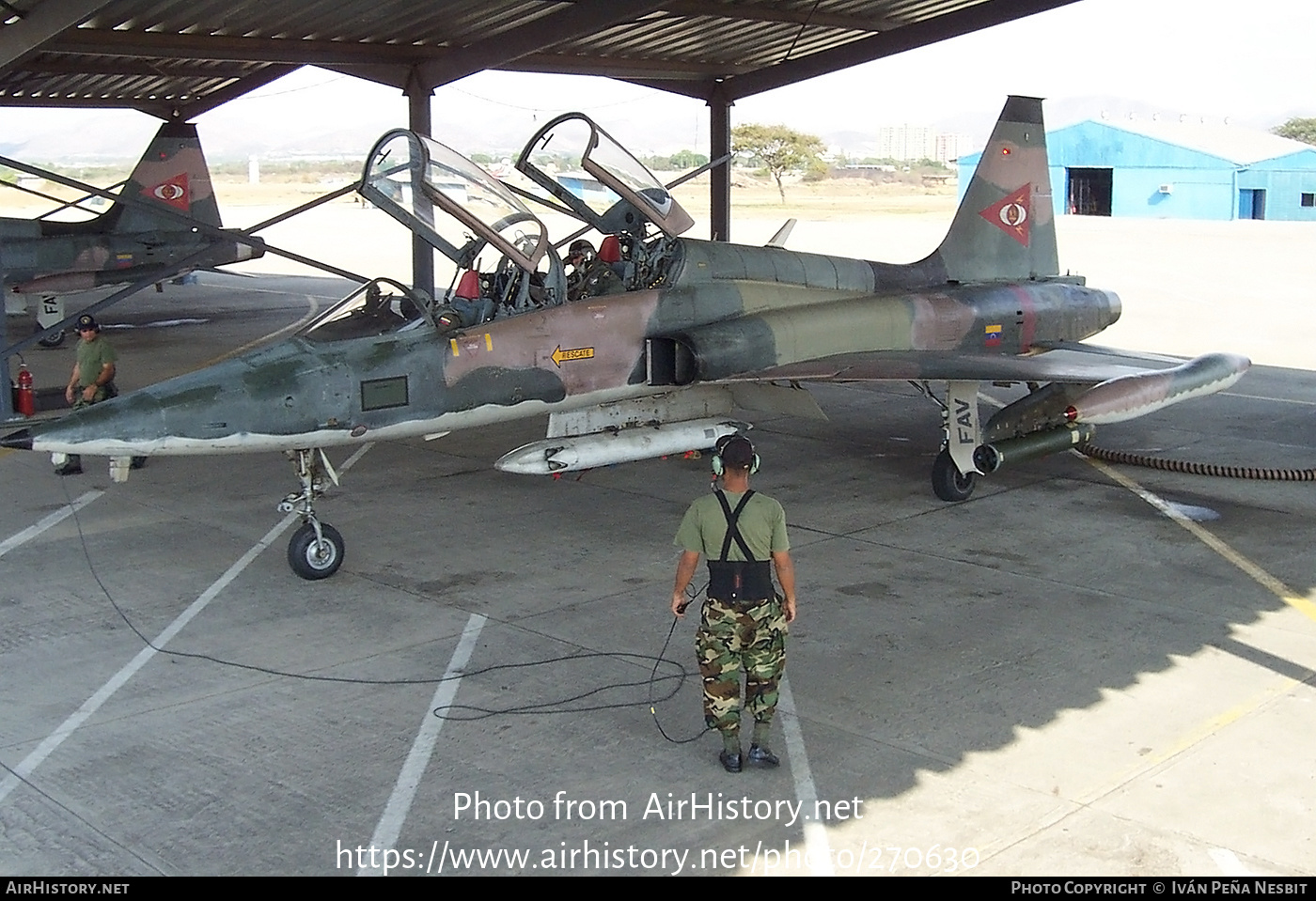 Aircraft Photo of 5681 | Canadair VF-5D | Venezuela - Air Force | AirHistory.net #270630