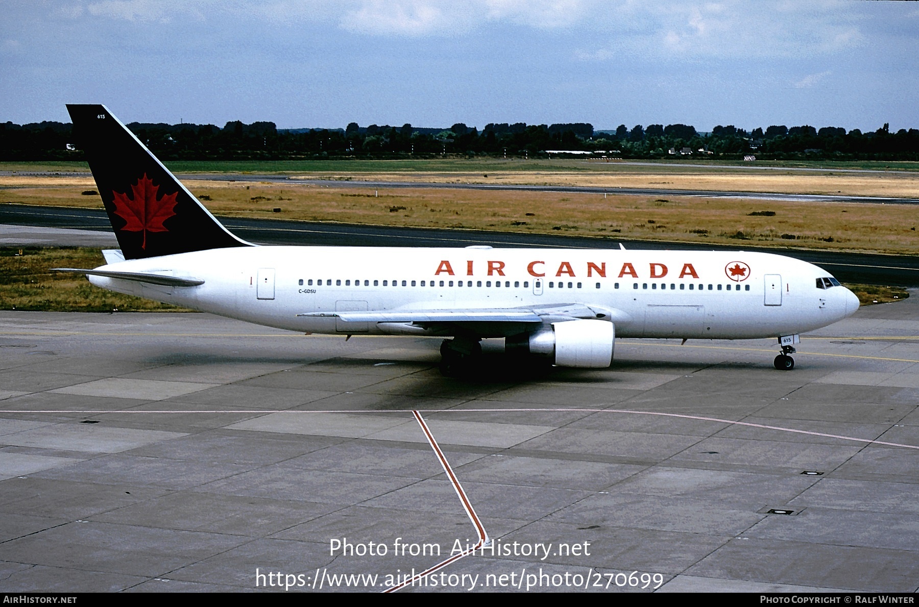 Aircraft Photo of C-GDSU | Boeing 767-233/ER | Air Canada | AirHistory.net #270699