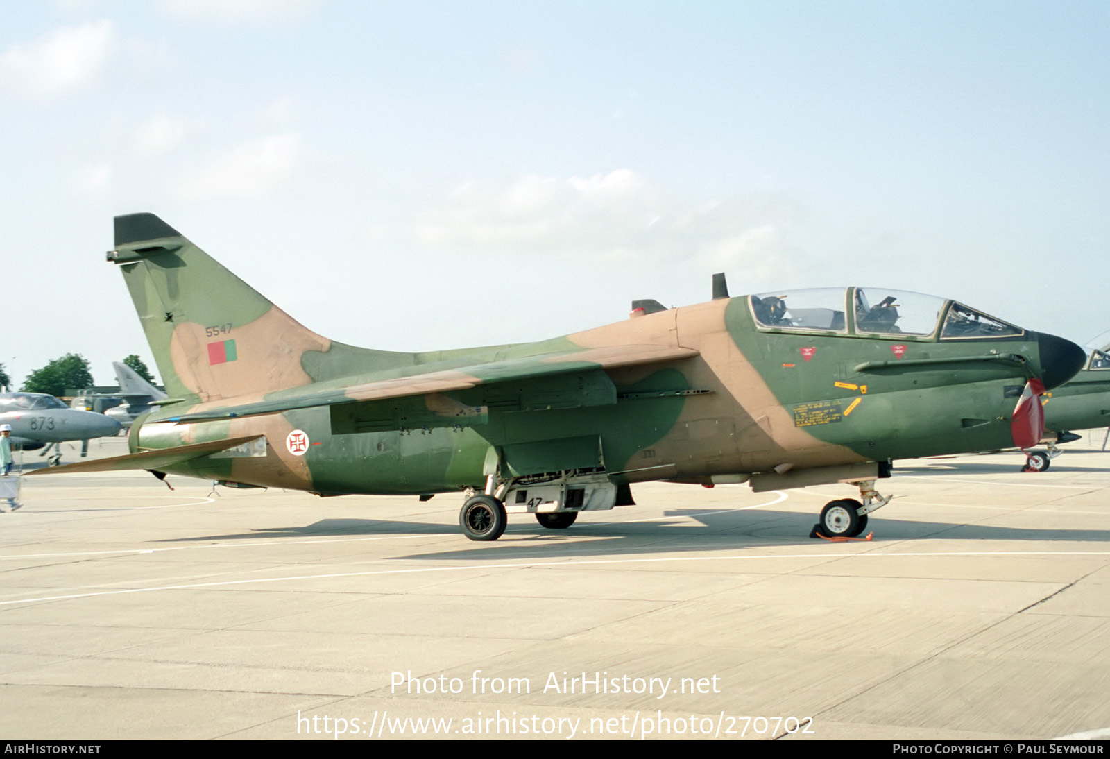 Aircraft Photo of 5547 | LTV TA-7P Corsair II | Portugal - Air Force | AirHistory.net #270702