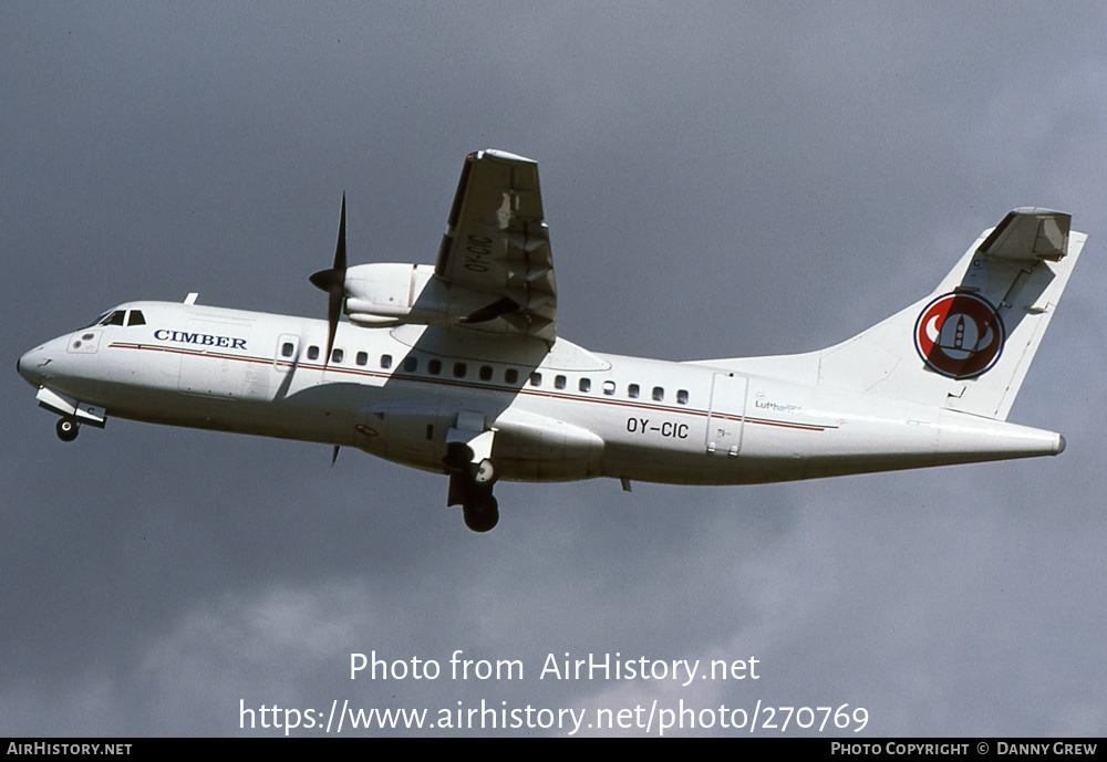 Aircraft Photo of OY-CIC | ATR ATR-42-300 | Cimber Air | AirHistory.net #270769