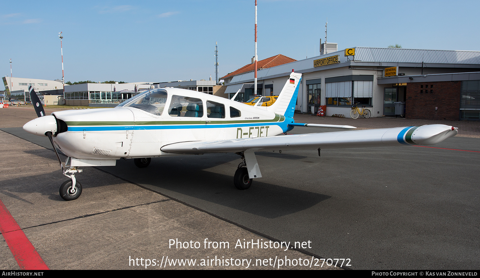 Aircraft Photo of D-EJET | Piper PA-28R-200 Cherokee Arrow II | AirHistory.net #270772