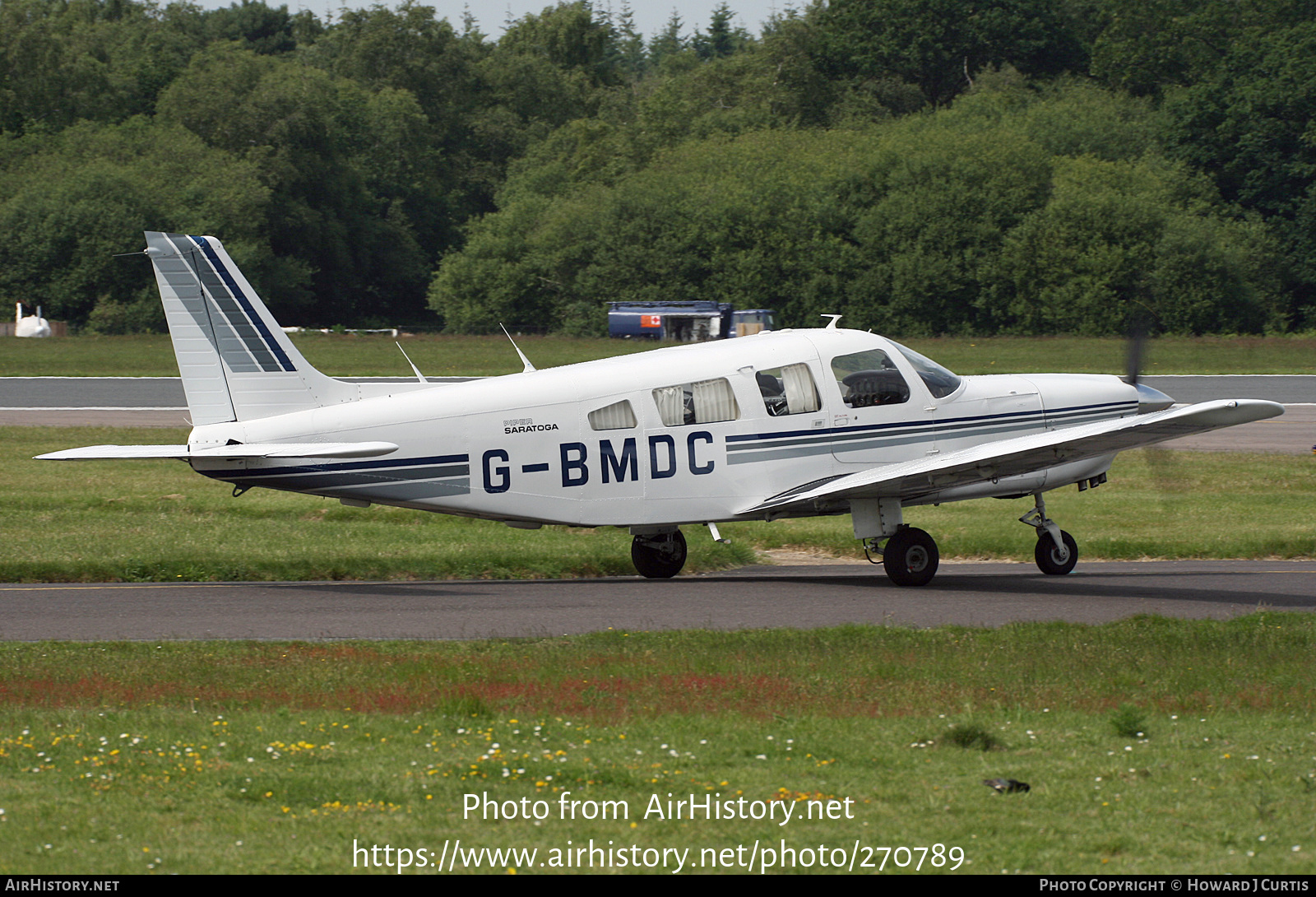 Aircraft Photo of G-BMDC | Piper PA-32-301 Saratoga | AirHistory.net #270789