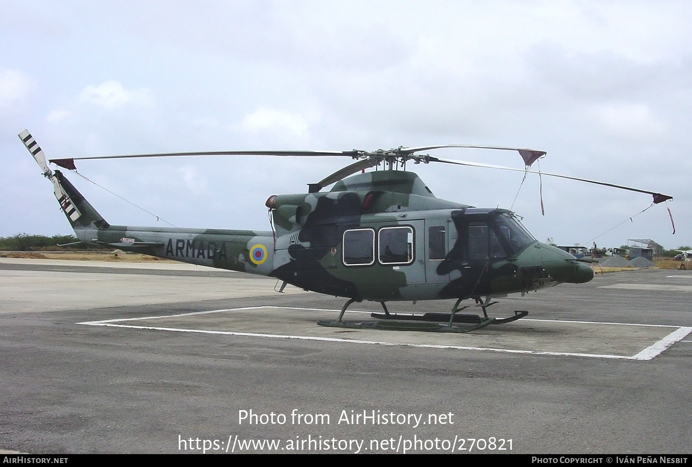 Aircraft Photo of ARV-0605 | Bell 412EP | Venezuela - Navy | AirHistory.net #270821