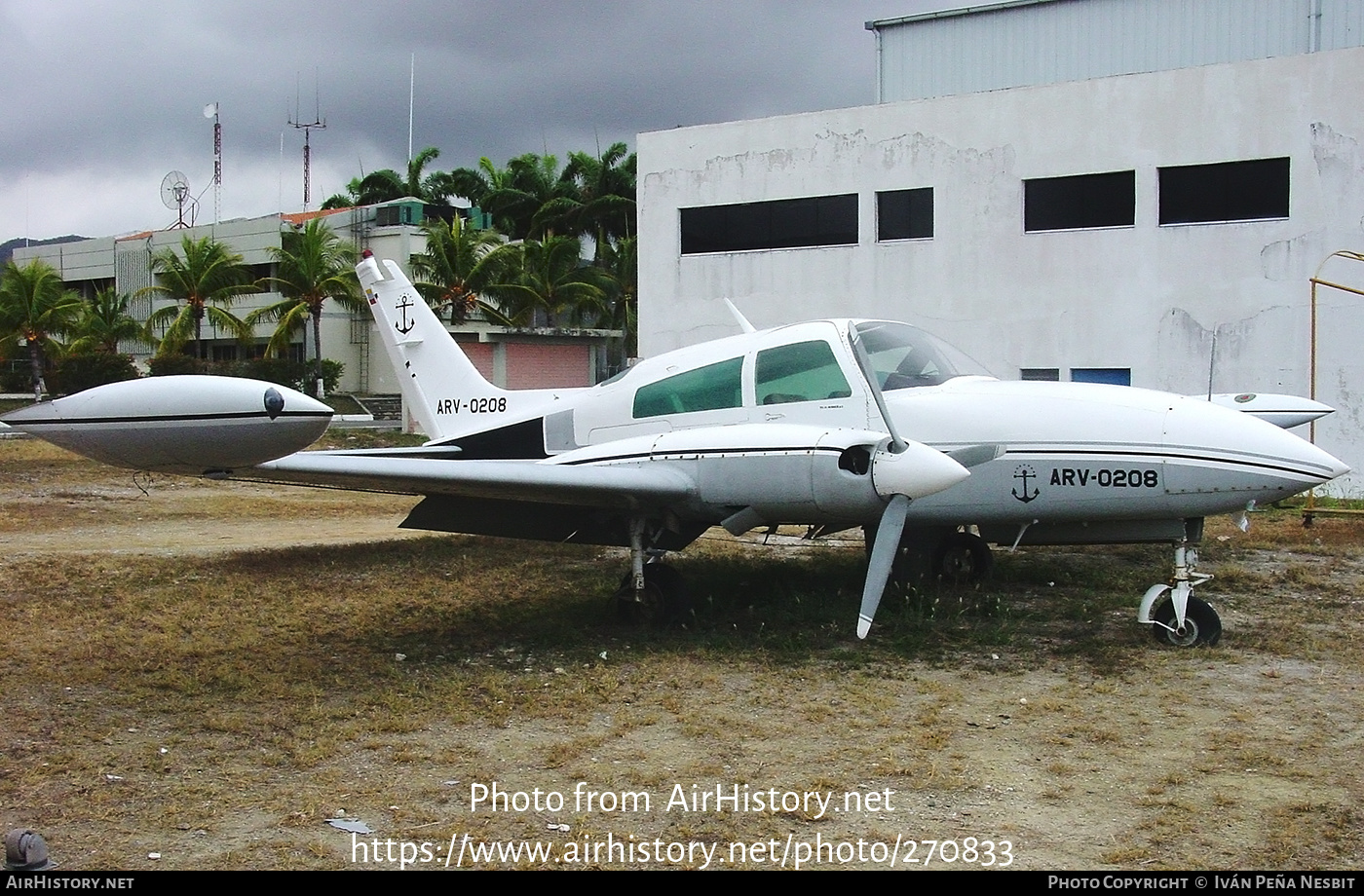 Aircraft Photo of ARV-0208 | Cessna 310R | Venezuela - Navy | AirHistory.net #270833