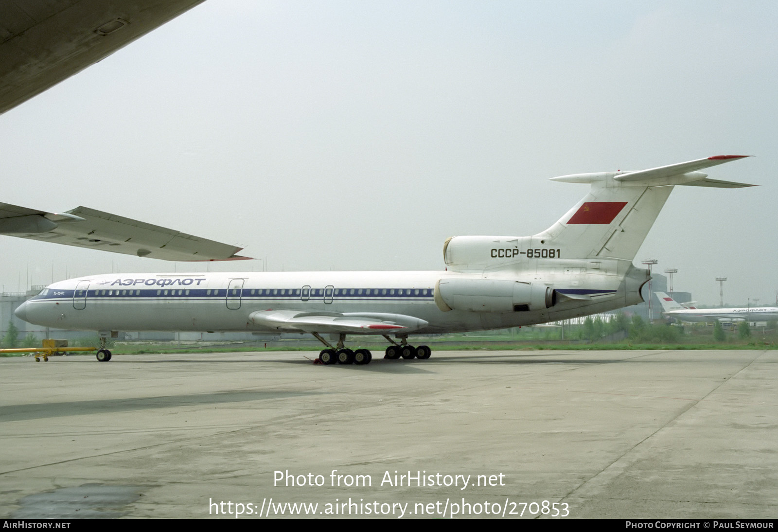 Aircraft Photo of CCCP-85081 | Tupolev Tu-154S | Aeroflot | AirHistory.net #270853