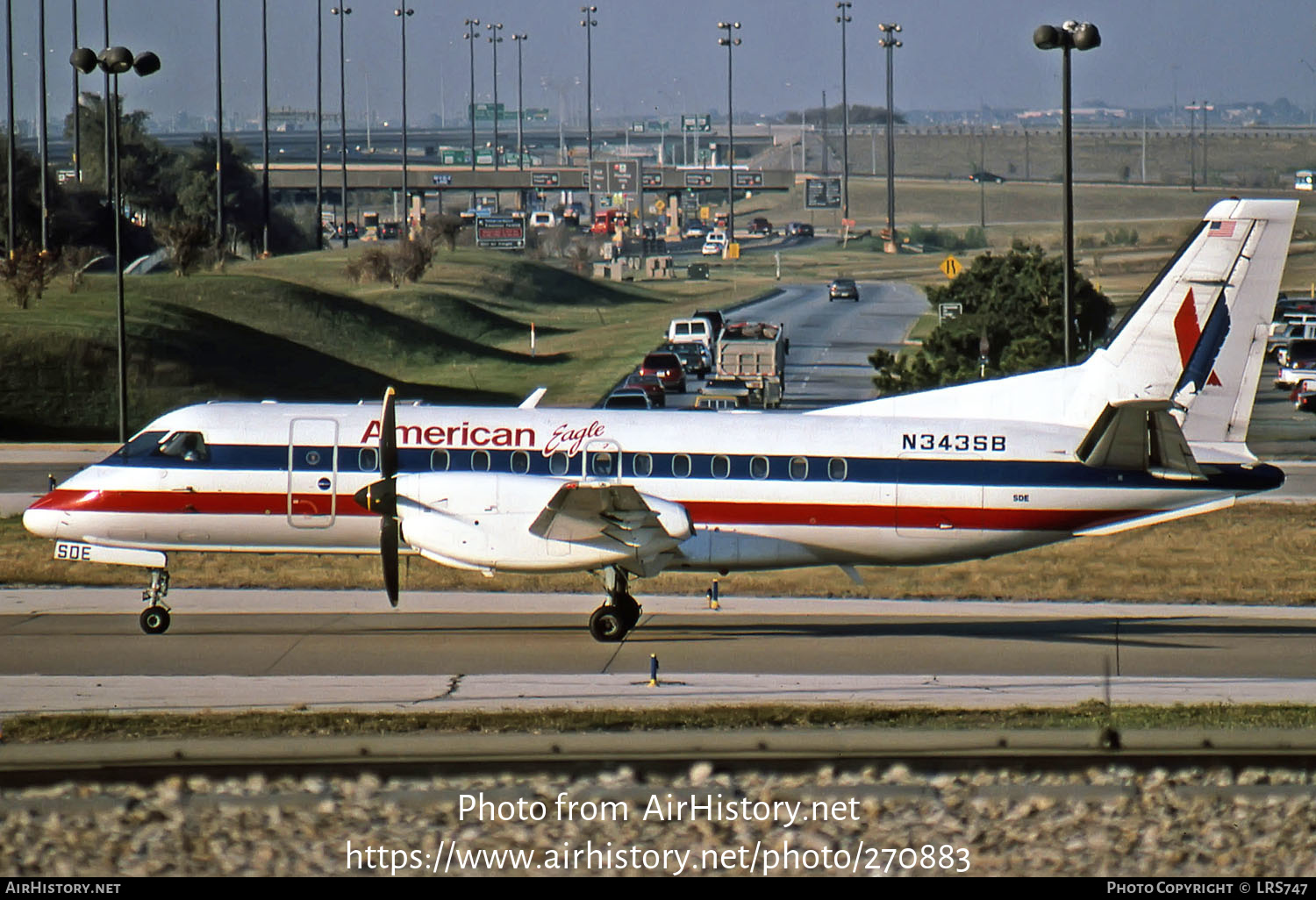 Aircraft Photo of N343SB | Saab 340B | American Eagle | AirHistory.net #270883