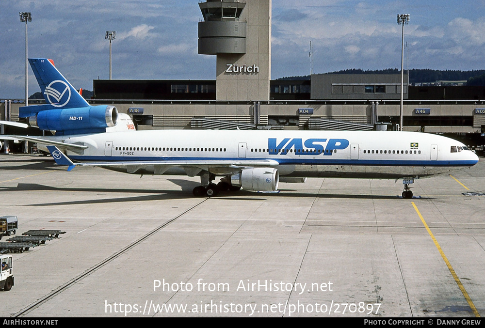 Aircraft Photo of PP-SOZ | McDonnell Douglas MD-11 | VASP | AirHistory.net #270897