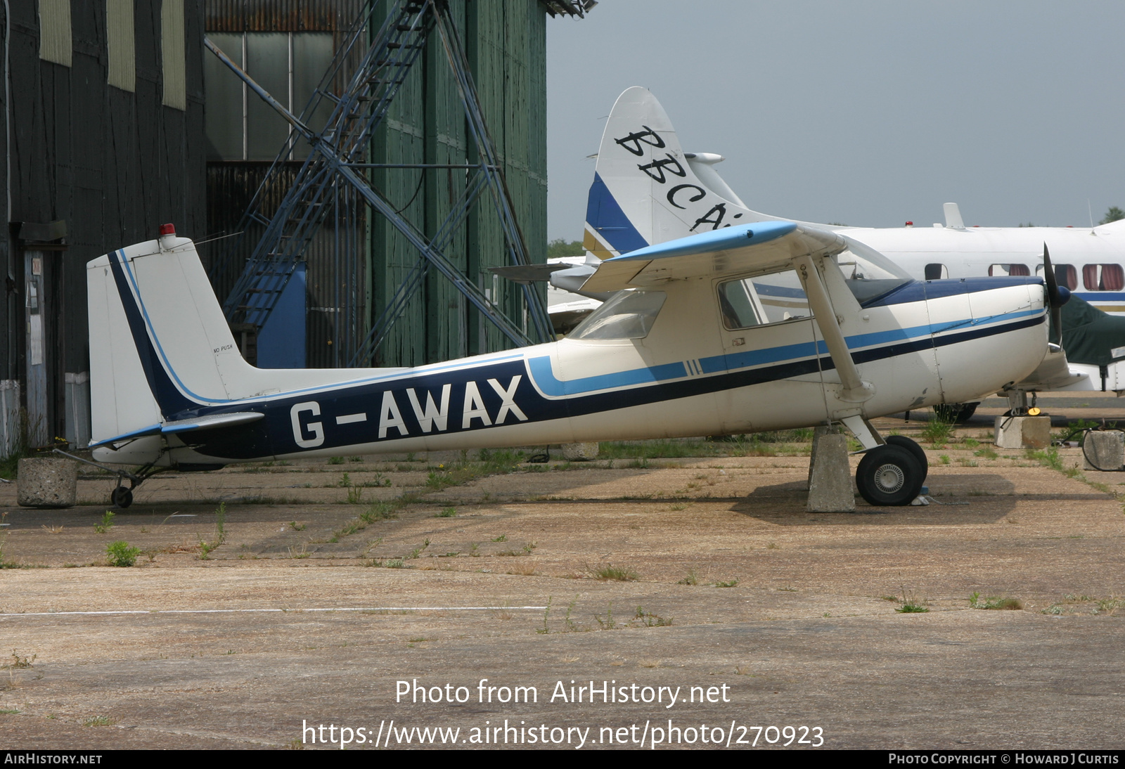 Aircraft Photo of G-AWAX | Cessna 150D/Taildragger | AirHistory.net #270923