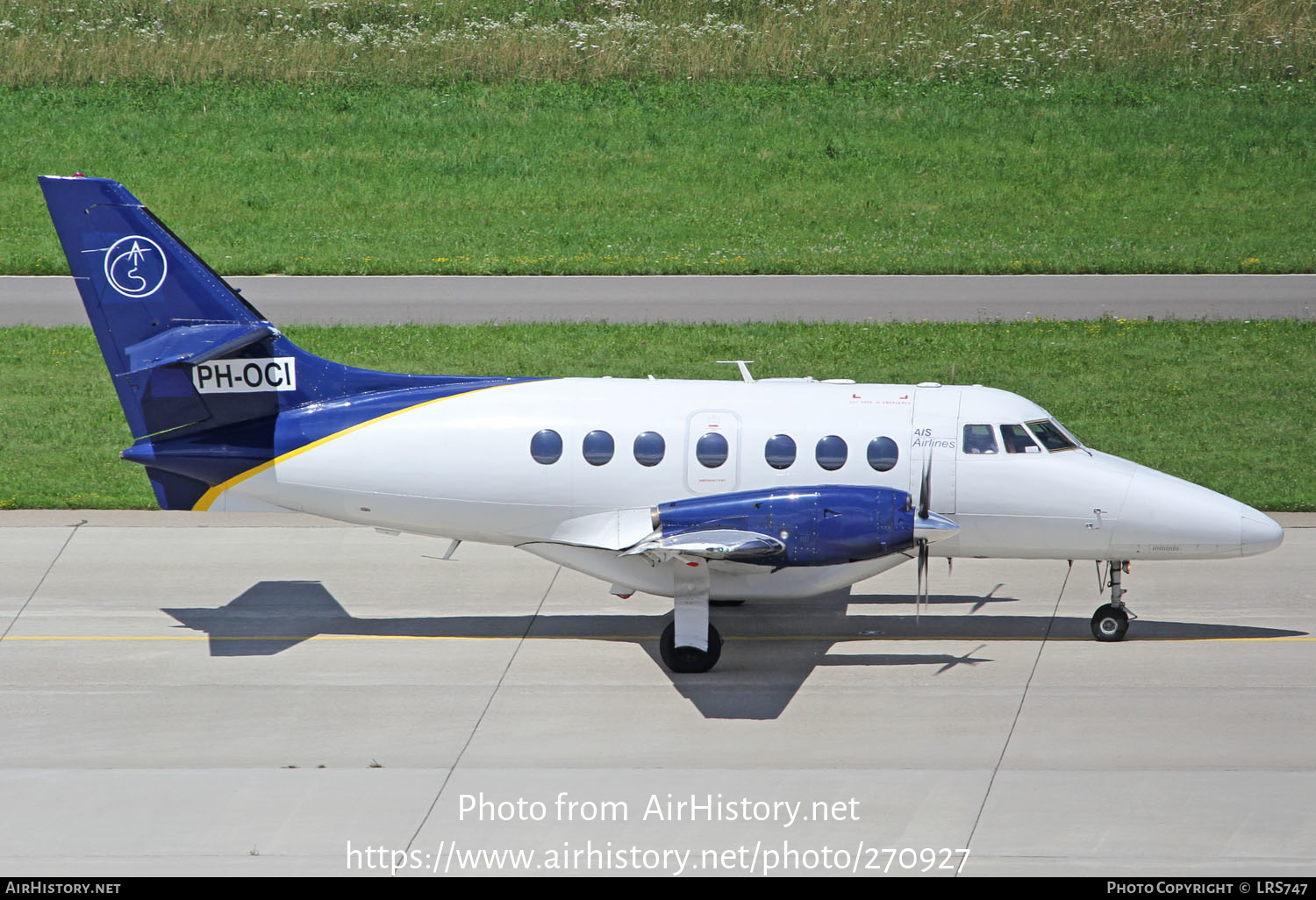 Aircraft Photo of PH-OCI | British Aerospace BAe-3201 Jetstream 32EP | AIS Airlines | AirHistory.net #270927