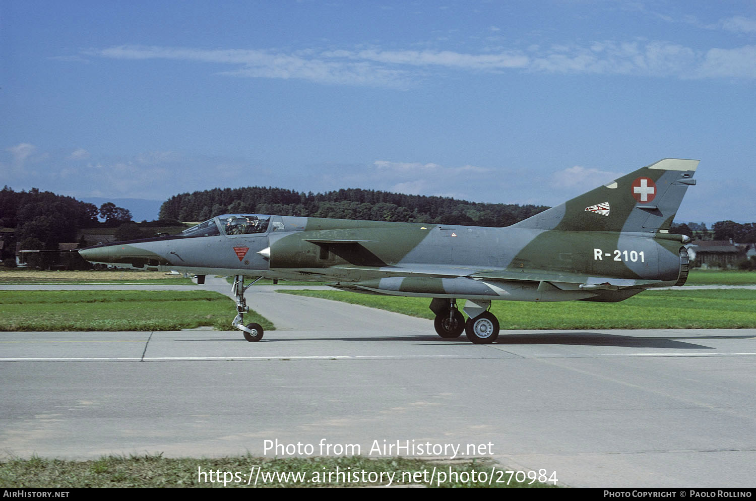 Aircraft Photo of R-2101 | Dassault Mirage IIIRS | Switzerland - Air Force | AirHistory.net #270984