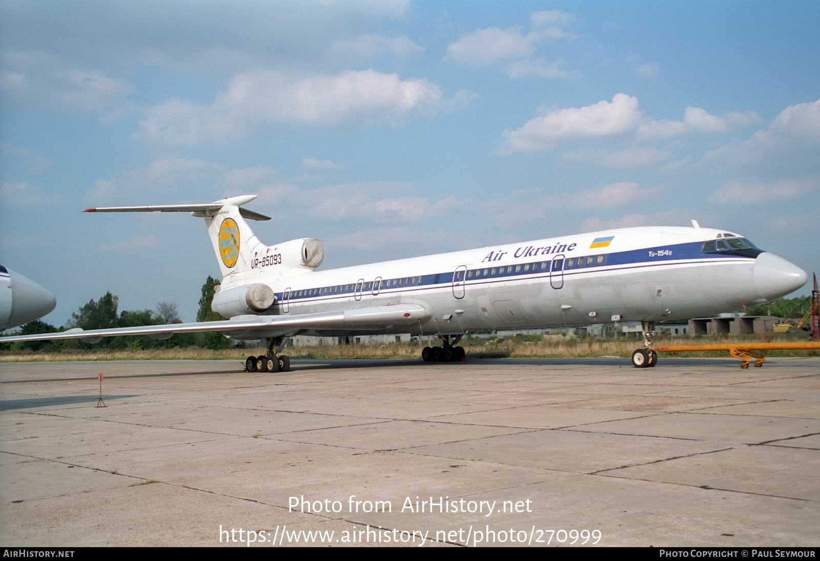 Aircraft Photo of UR-85093 | Tupolev Tu-154B | Air Ukraine | AirHistory.net #270999