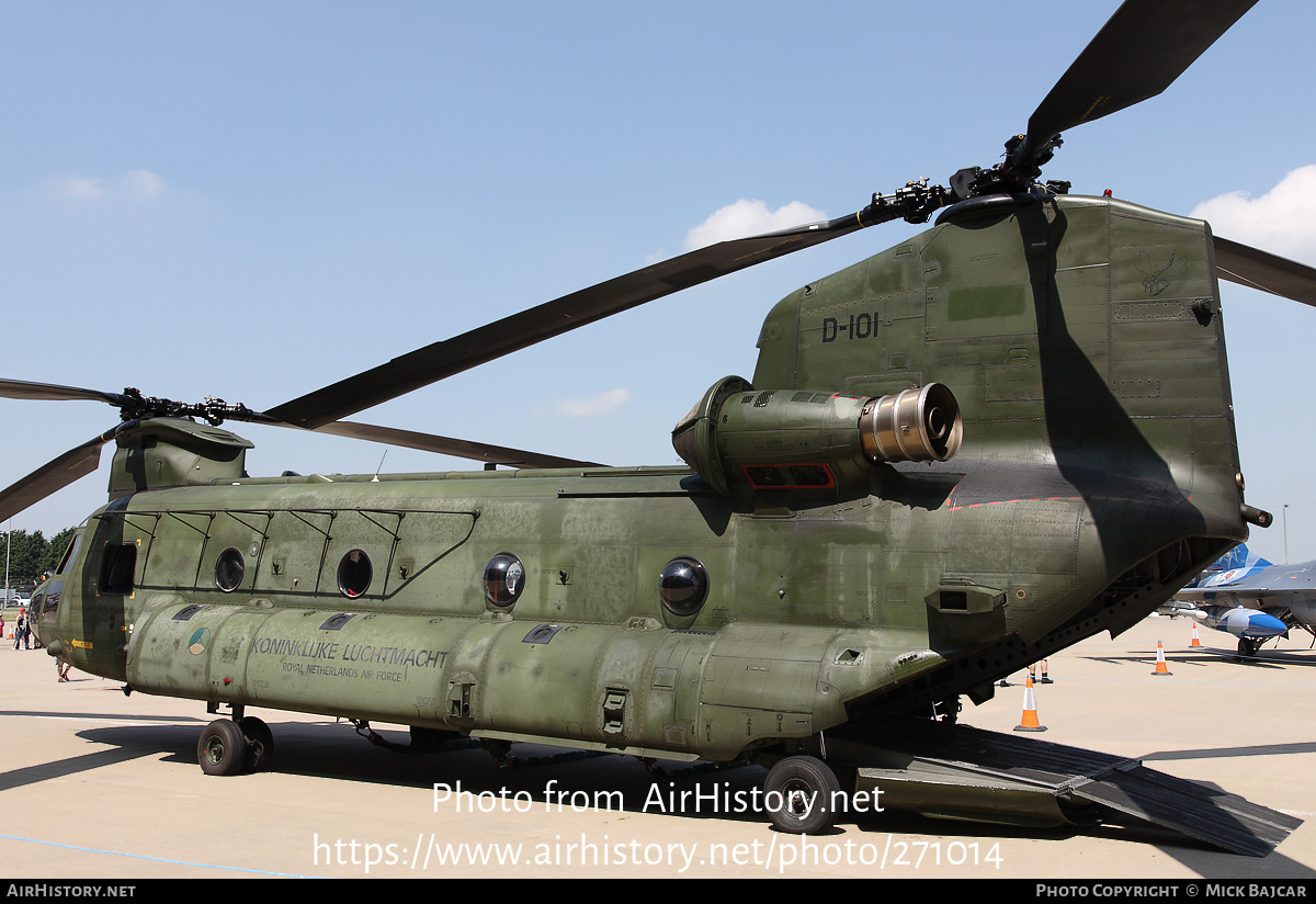 Aircraft Photo of D-101 | Boeing CH-47D Chinook (414) | Netherlands - Air Force | AirHistory.net #271014