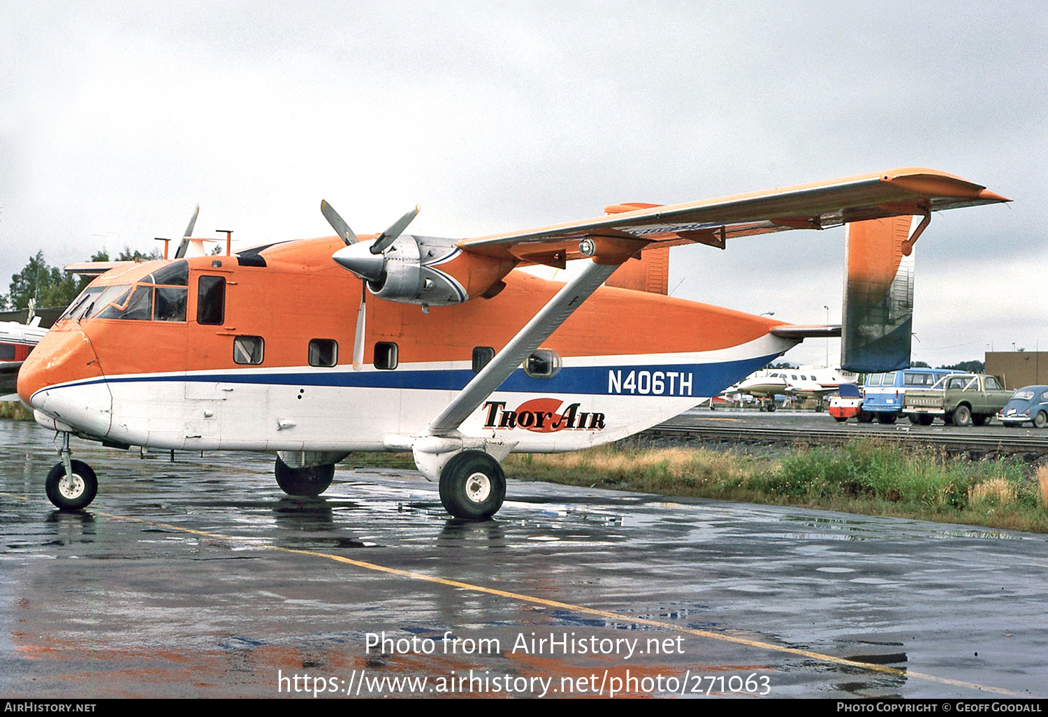 Aircraft Photo of N406TH | Short SC.7 Skyvan 3-100 | Troy Air | AirHistory.net #271063